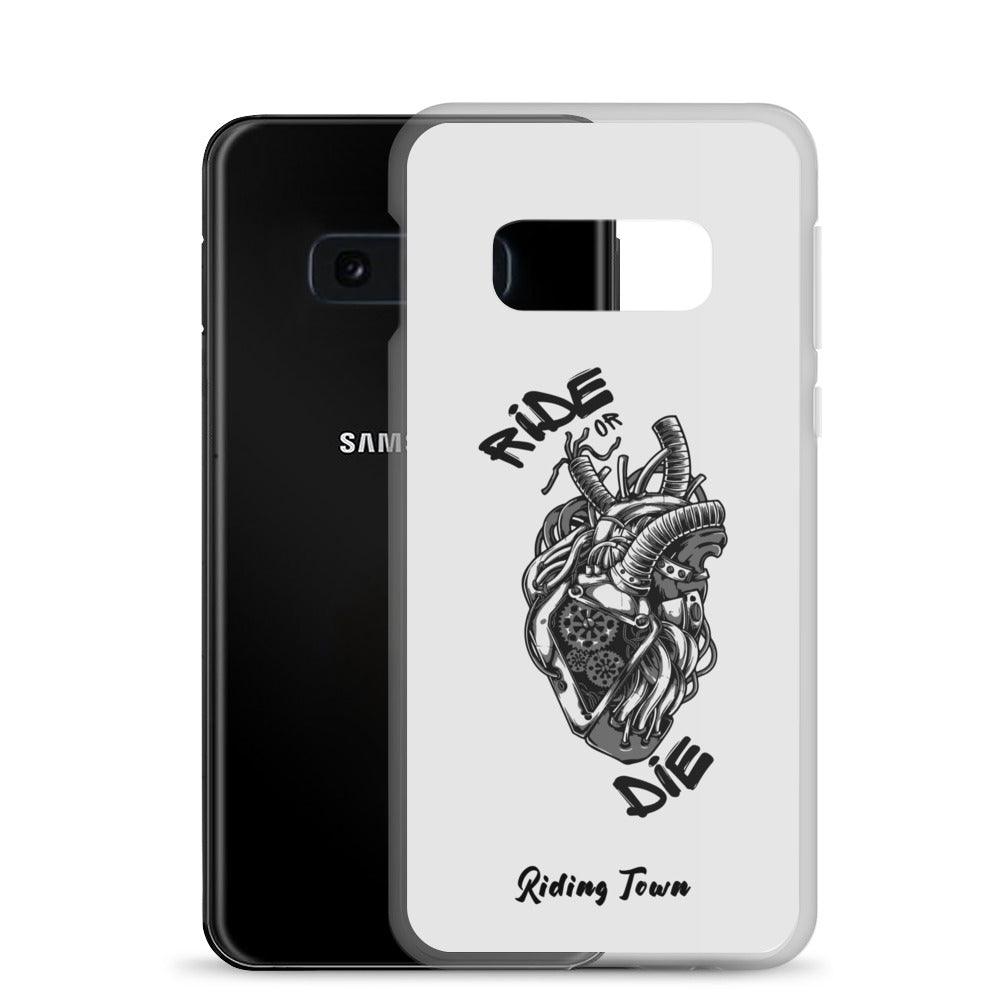 Coque Samsung® - MACHINEHEART - Blanche - Riding Town