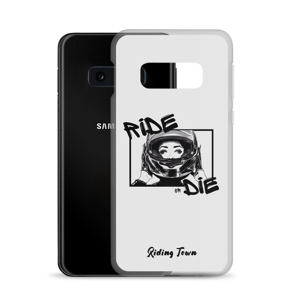 Coque Samsung® - FATALEYES - Blanche - Riding Town