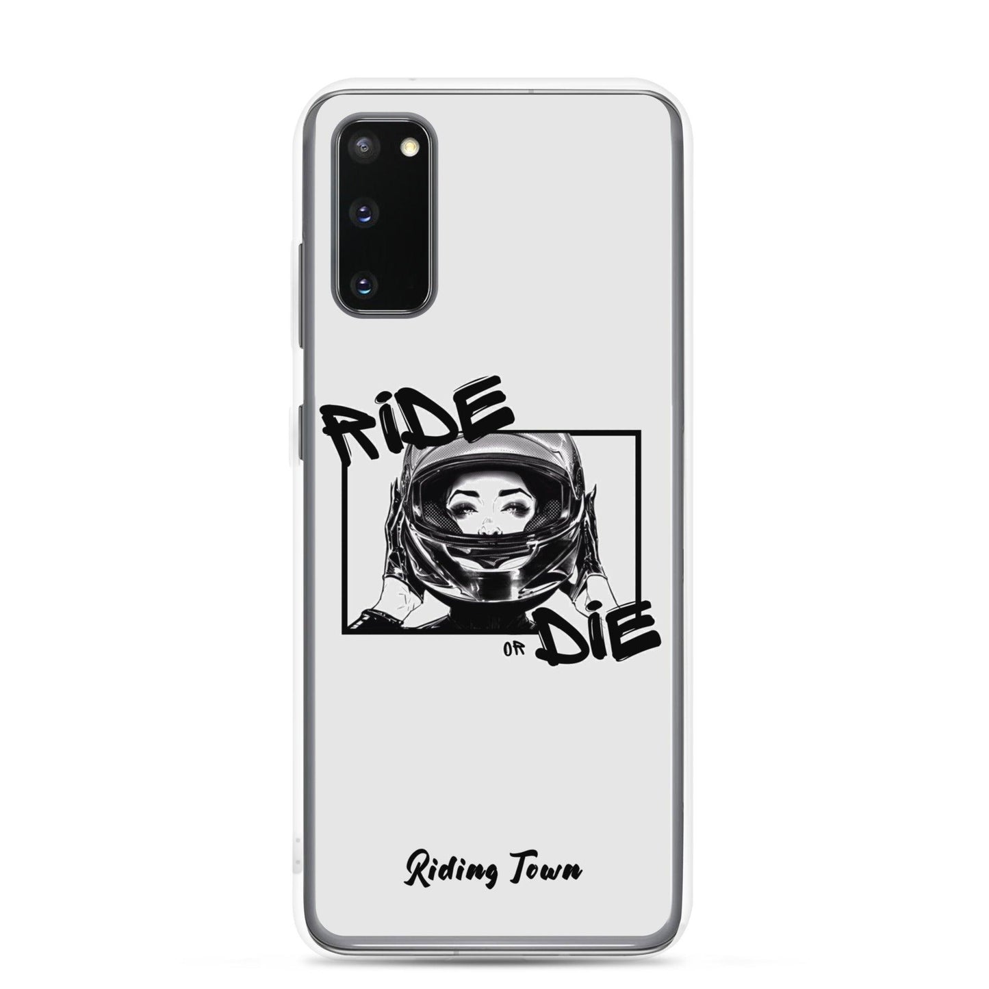 Coque Samsung® - FATALEYES - Blanche - Riding Town