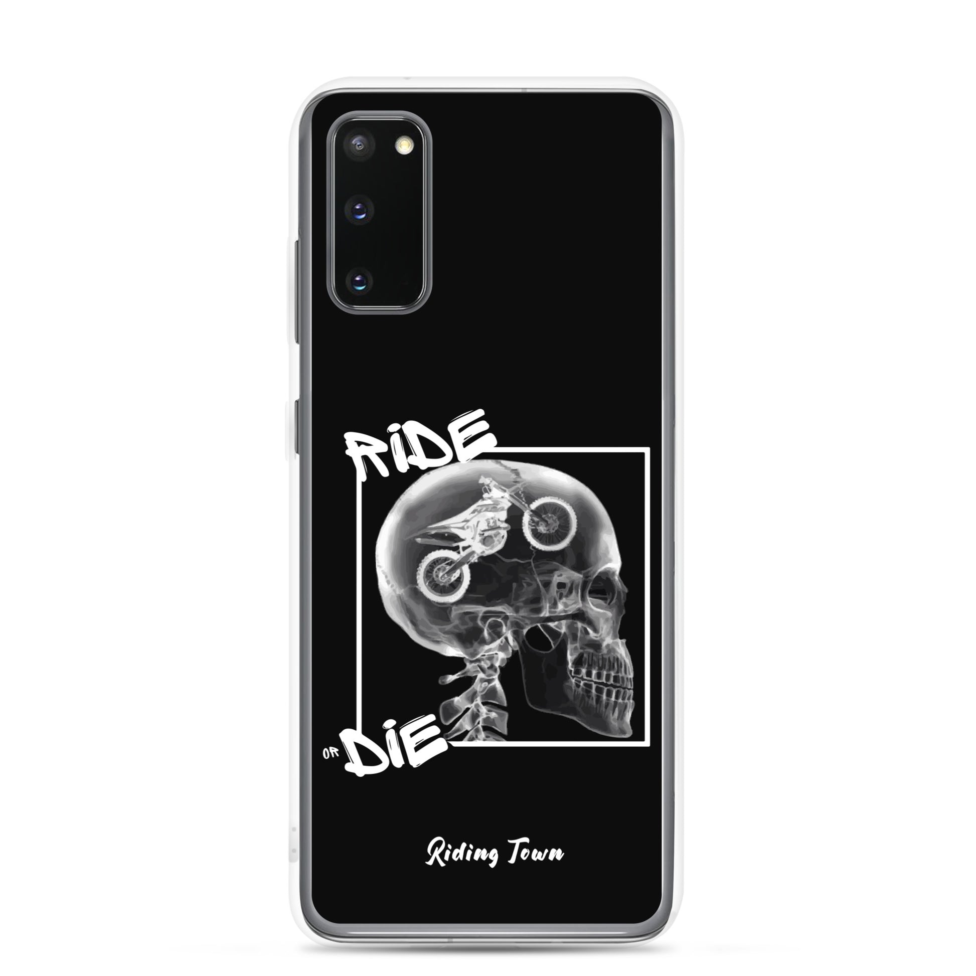 Coque Samsung® - RADIO - Noire - Riding Town