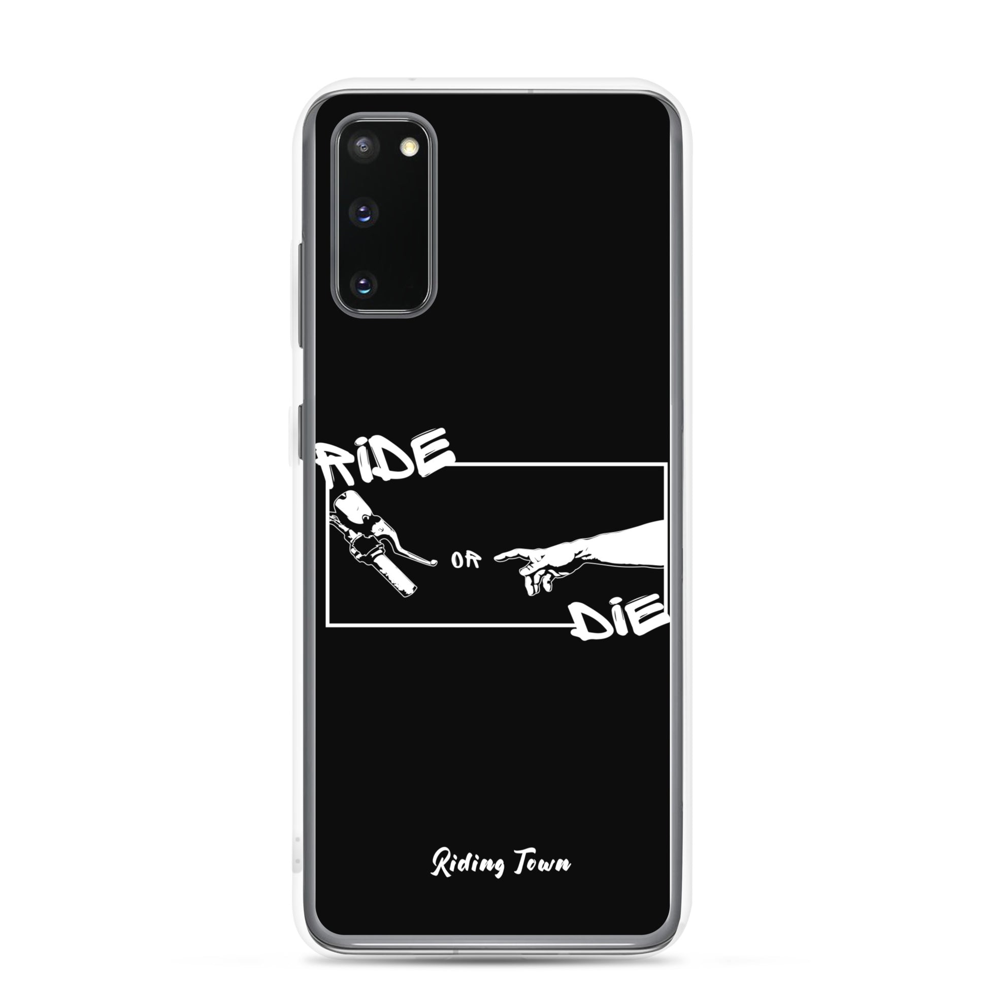 Coque Samsung® - SIXTINE - Noire - Riding Town