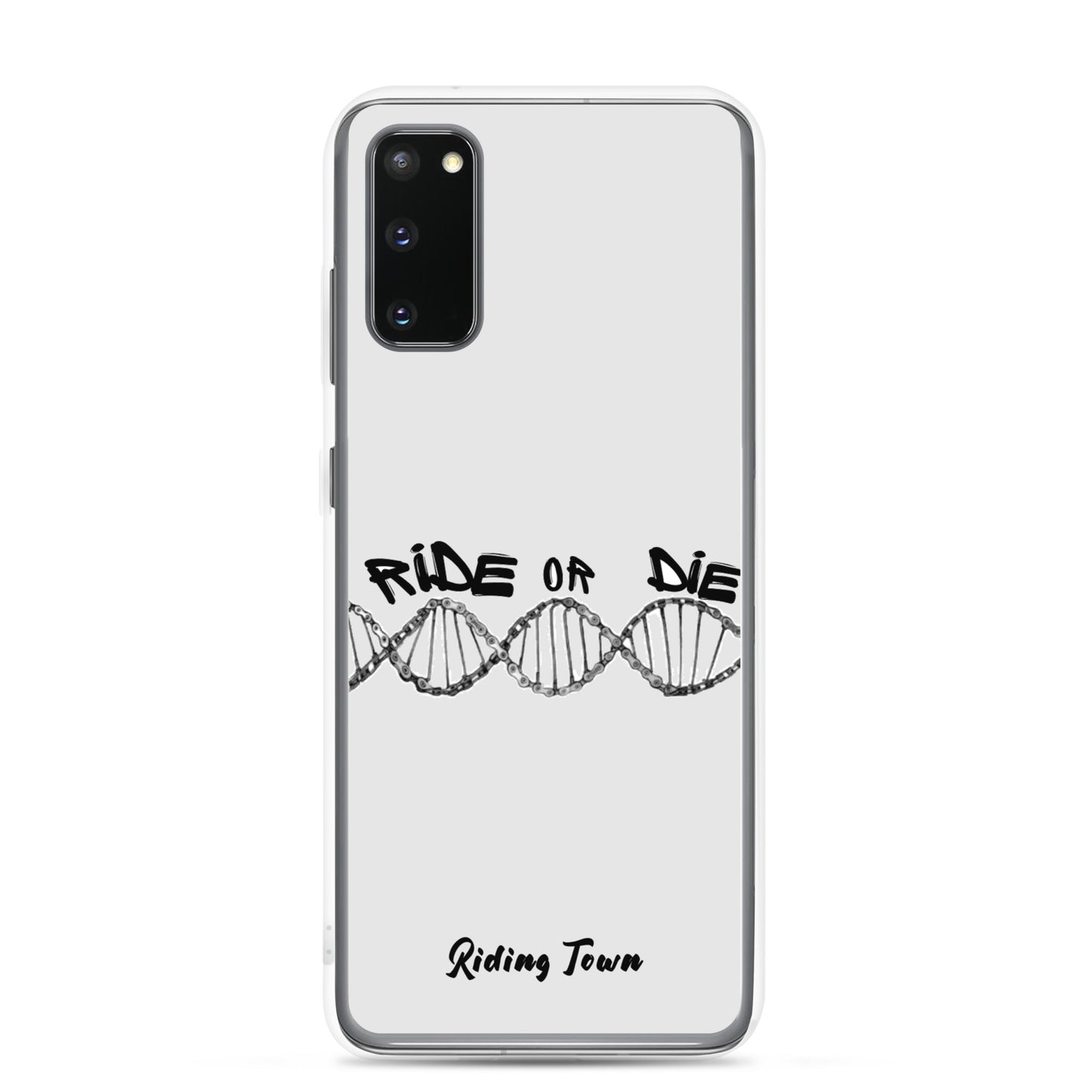 Coque Samsung® - ADN - Blanche - Riding Town