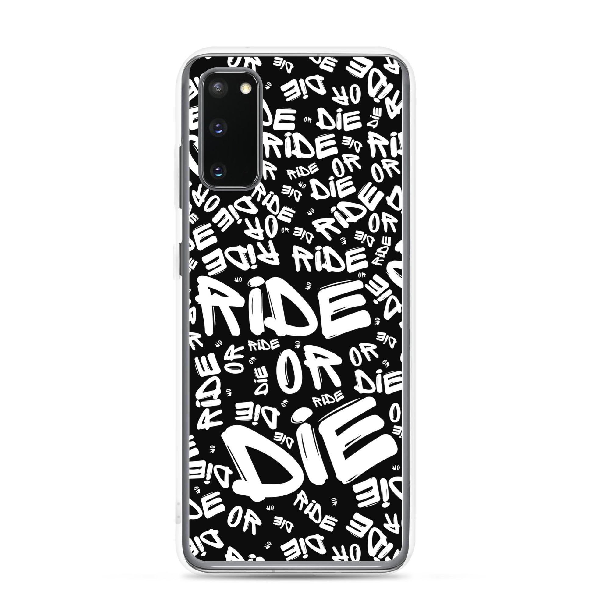 Coque Samsung® - RIDE OR DIE - Noire - Riding Town