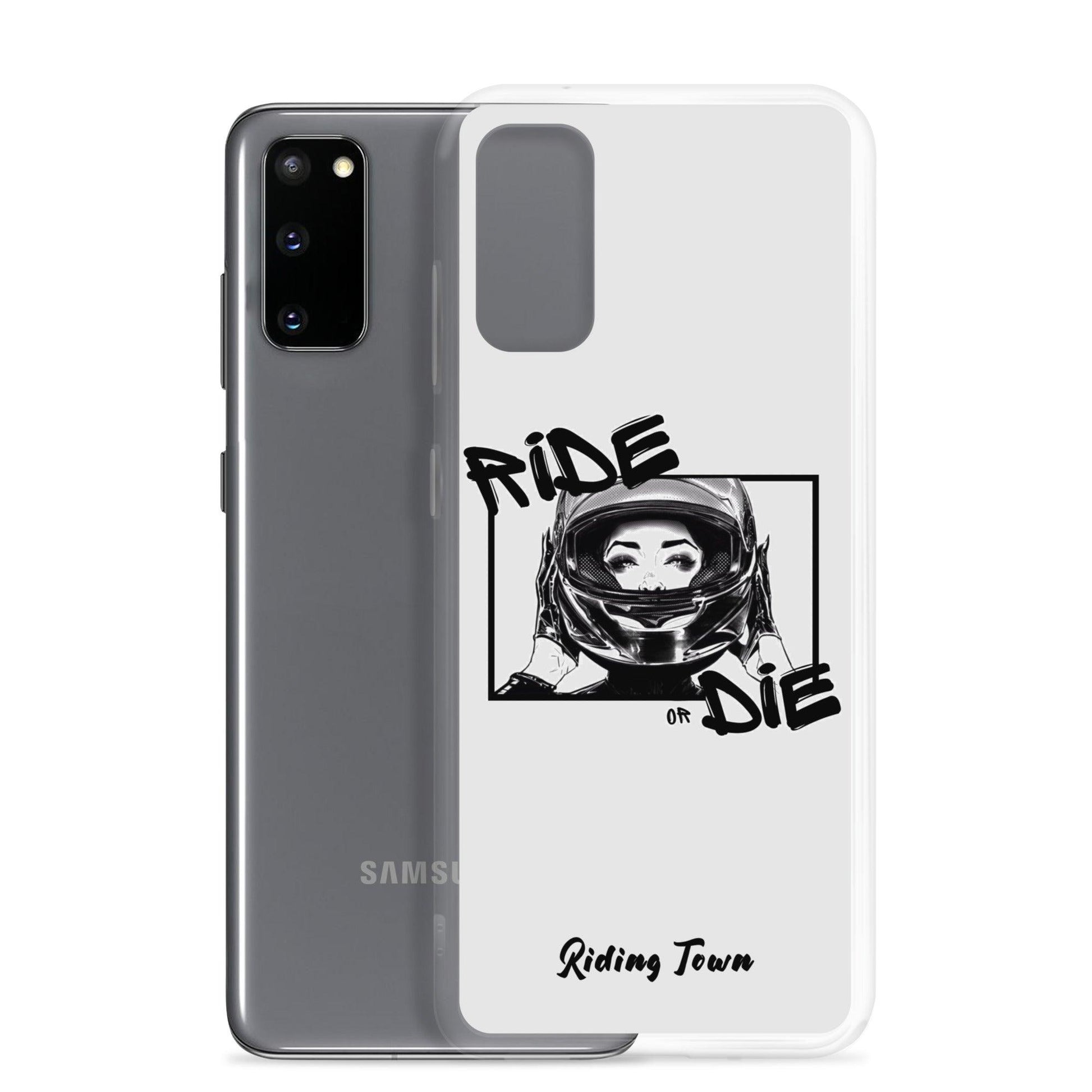 Coque Samsung® - FATALEYES - Blanche - Riding Town