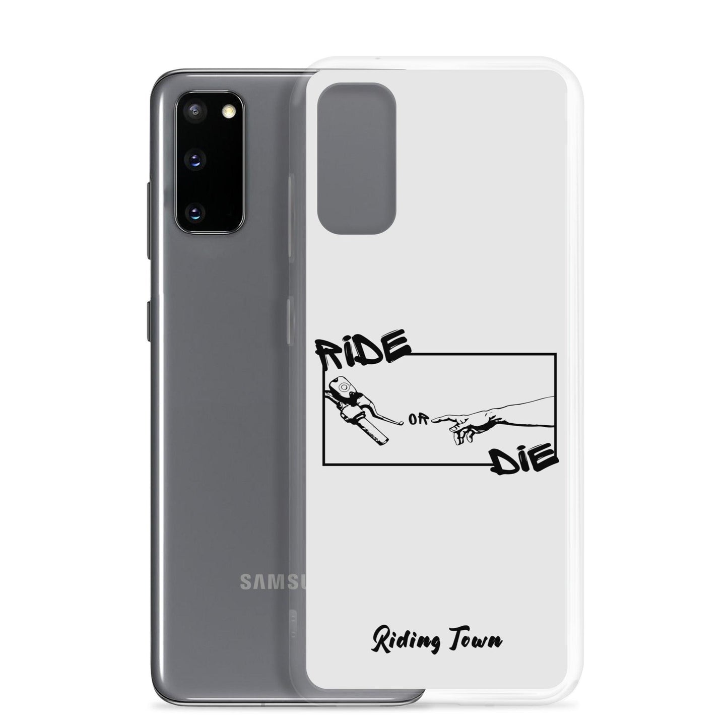 Coque Samsung® - SIXTINE - Blanche - Riding Town