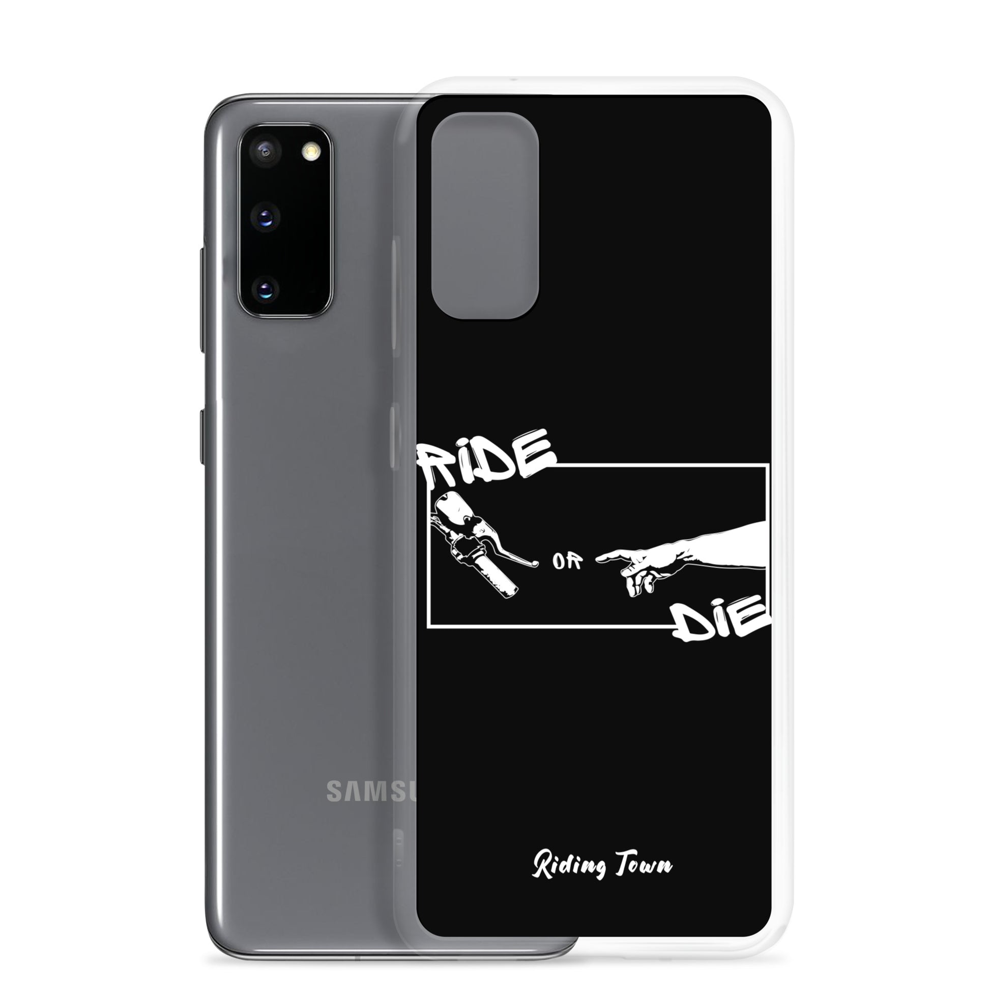 Coque Samsung® - SIXTINE - Noire - Riding Town