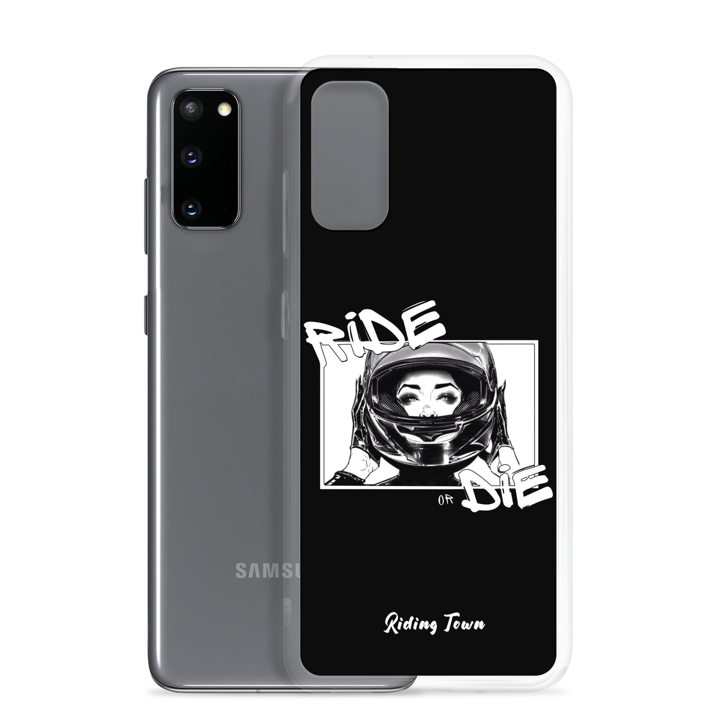 Coque Samsung® - FATALEYES - Noire - Riding Town