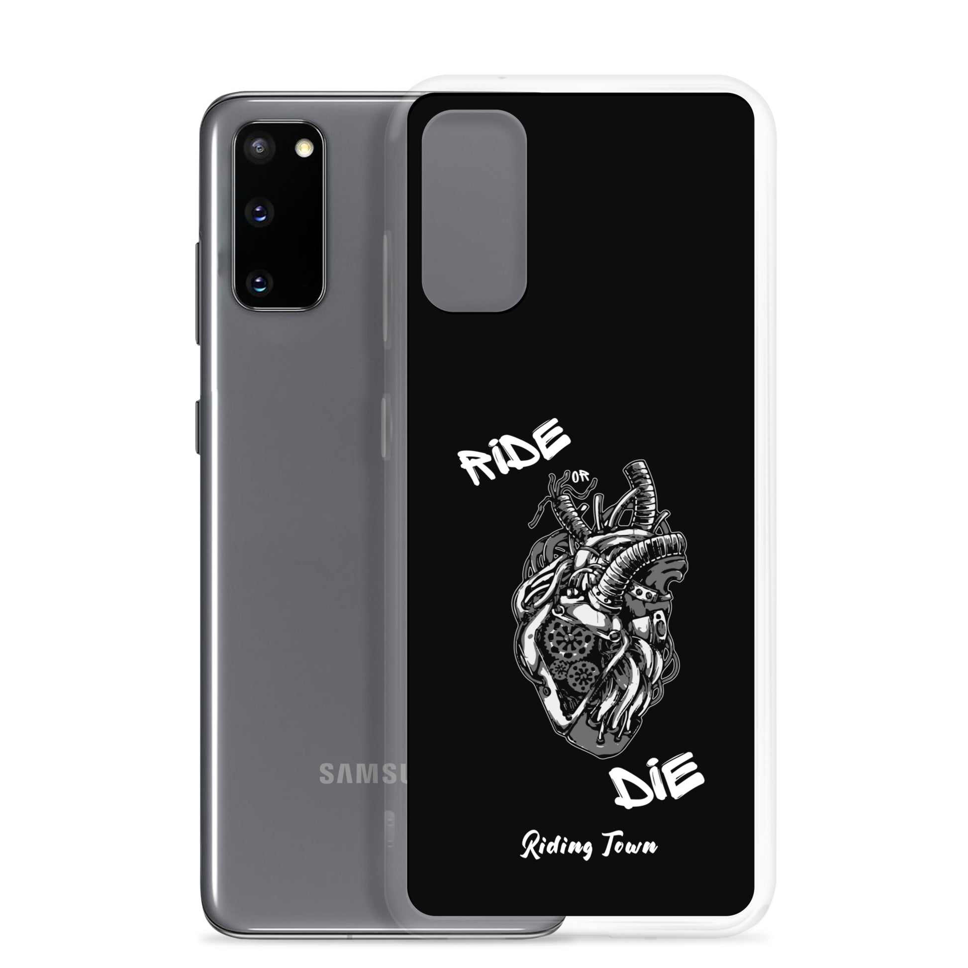 Coque Samsung® - MACHINEHEART - Noire - Riding Town