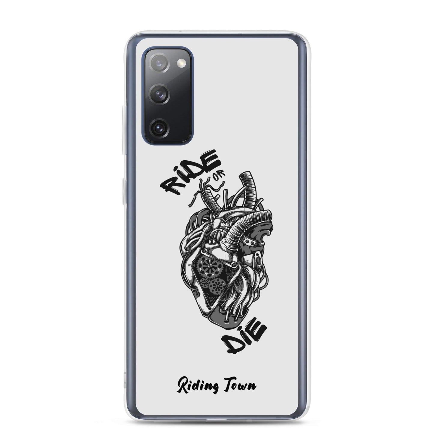 Coque Samsung® - MACHINEHEART - Blanche - Riding Town