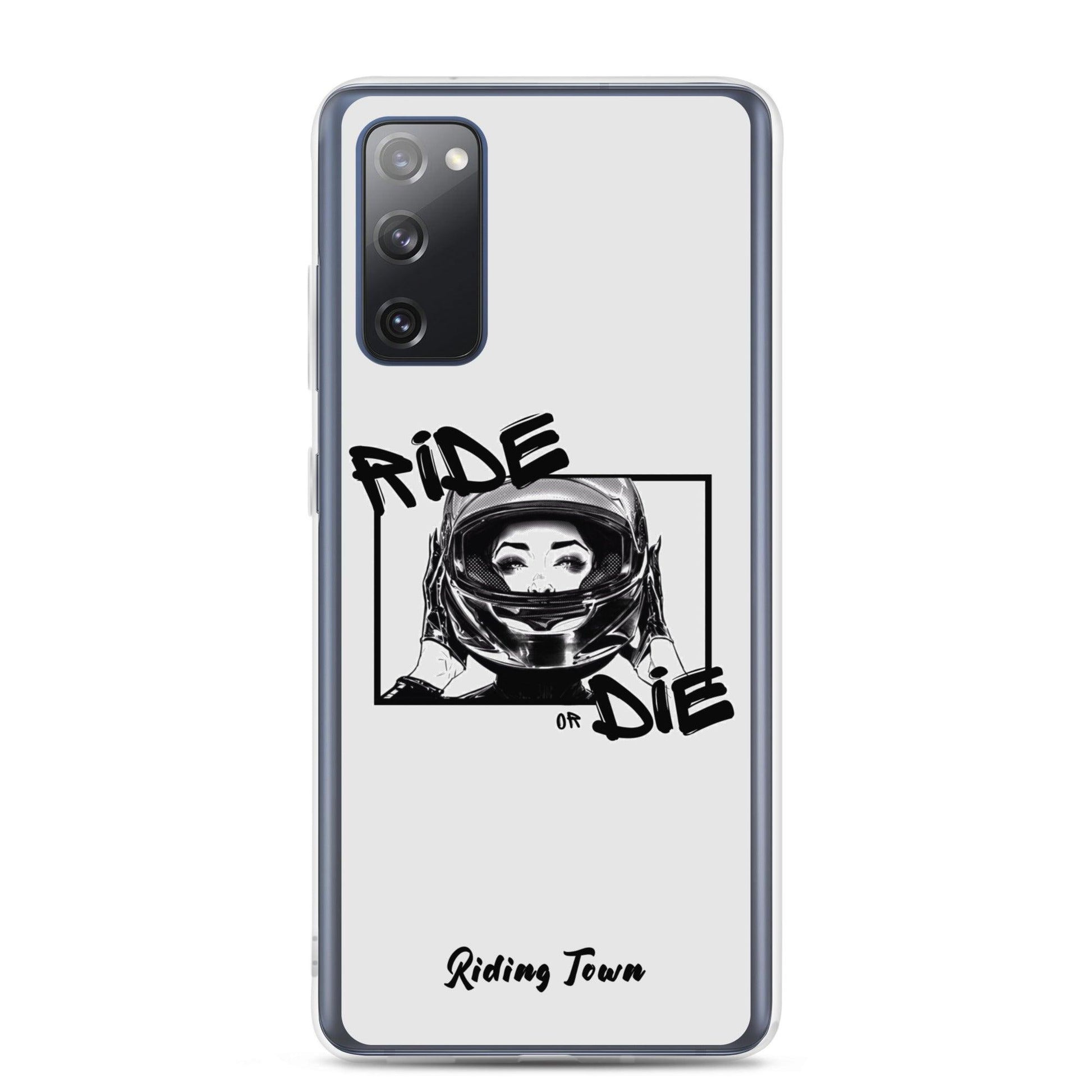 Coque Samsung® - FATALEYES - Blanche - Riding Town