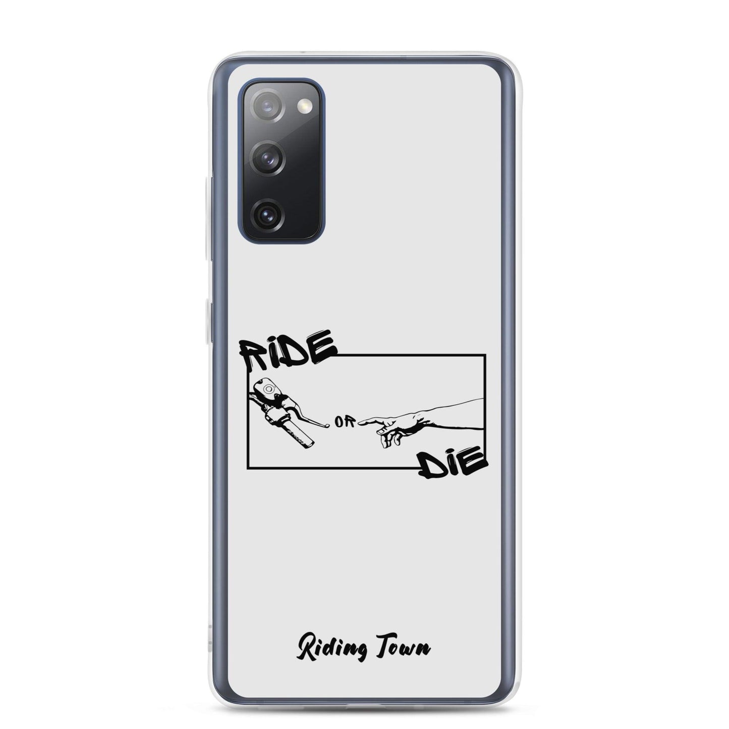 Coque Samsung® - SIXTINE - Blanche - Riding Town