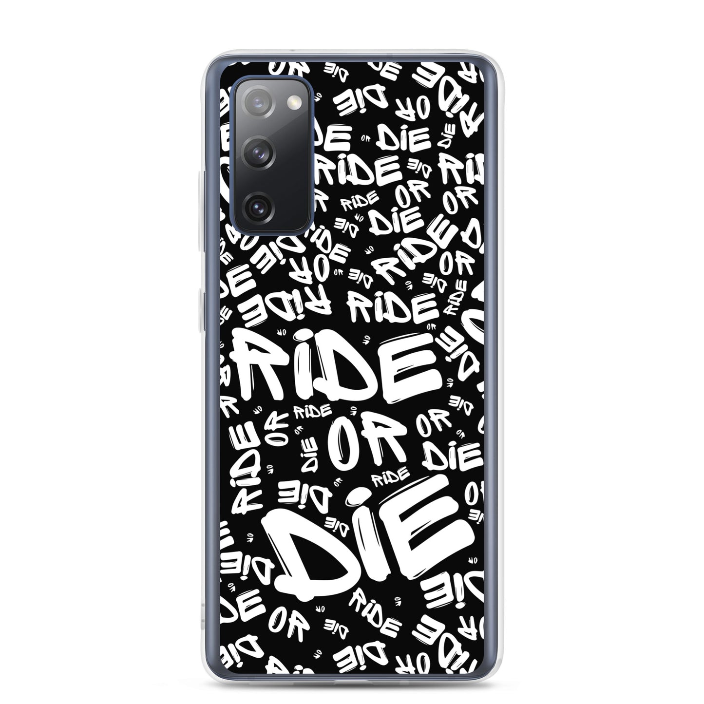 Coque Samsung® - RIDE OR DIE - Noire - Riding Town