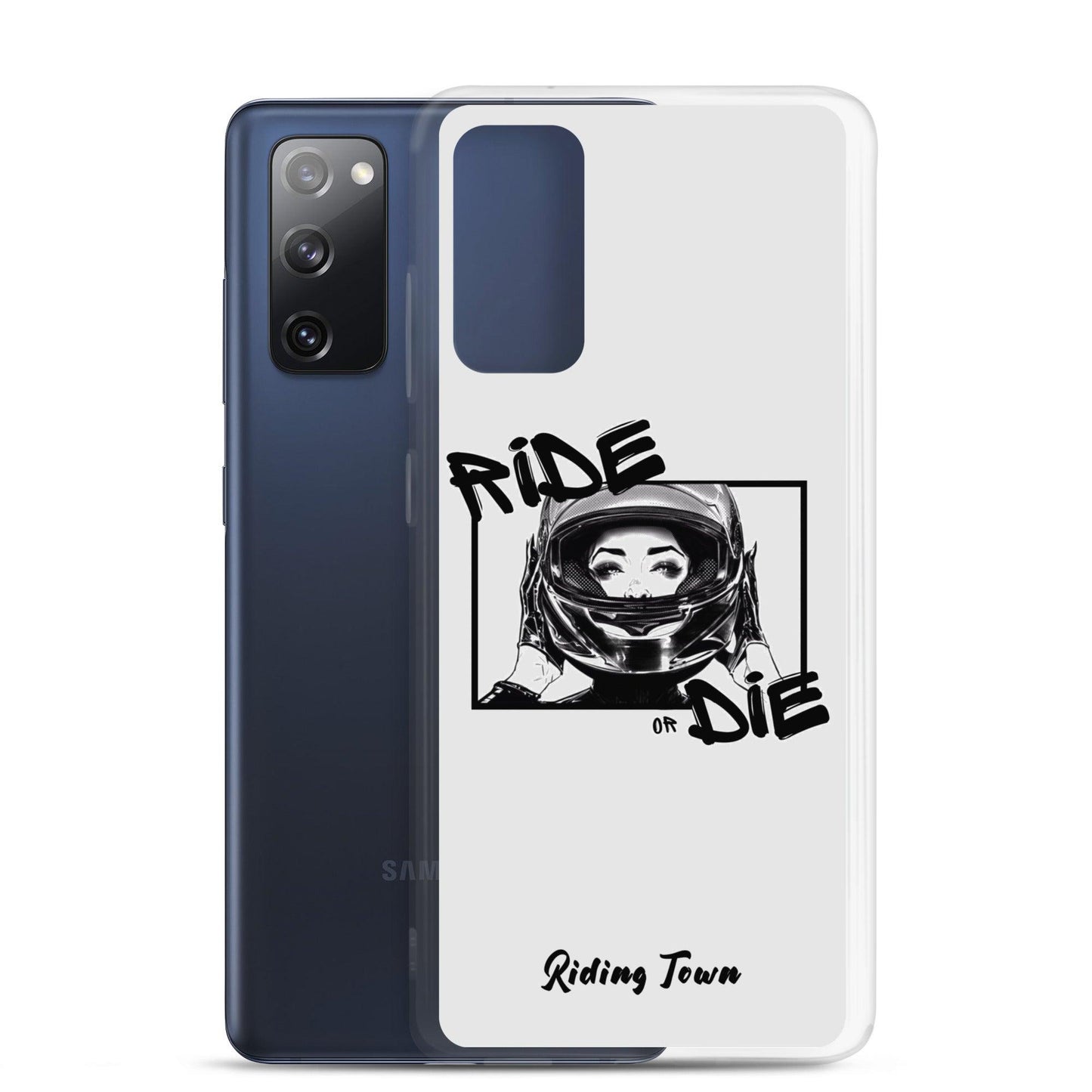 Coque Samsung® - FATALEYES - Blanche - Riding Town