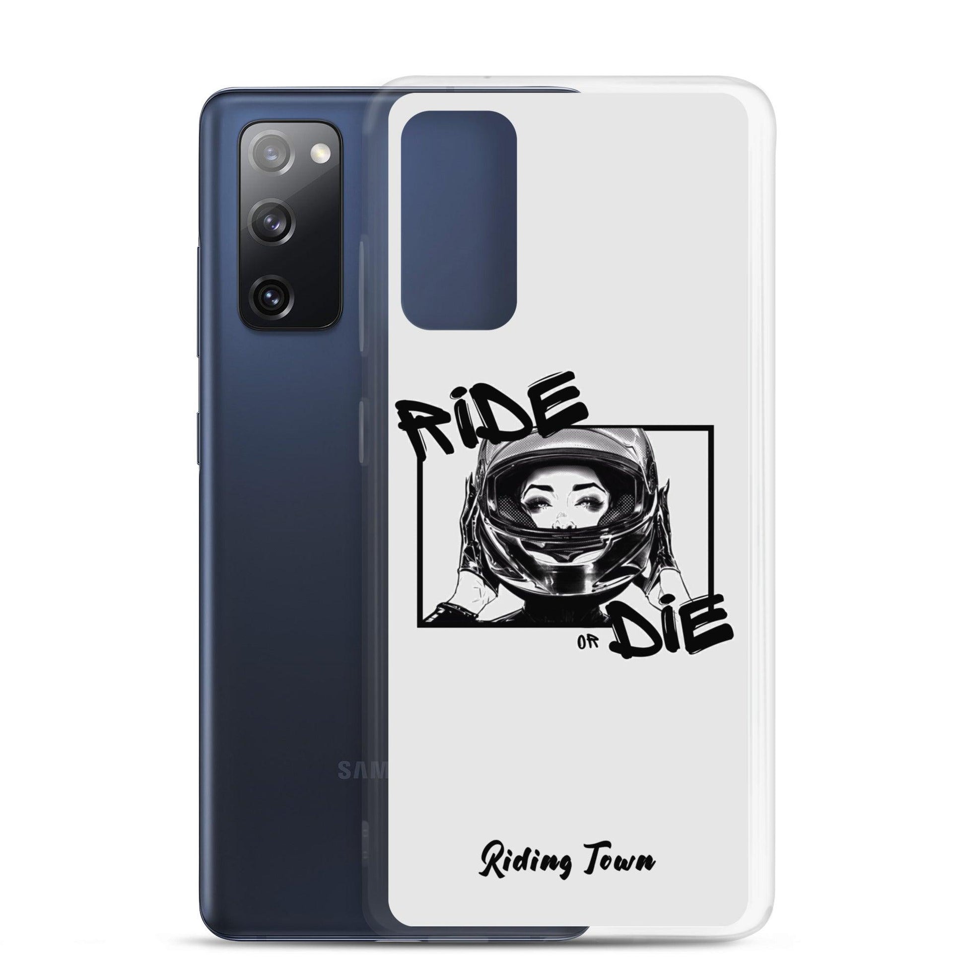 Coque Samsung® - FATALEYES - Blanche - Riding Town