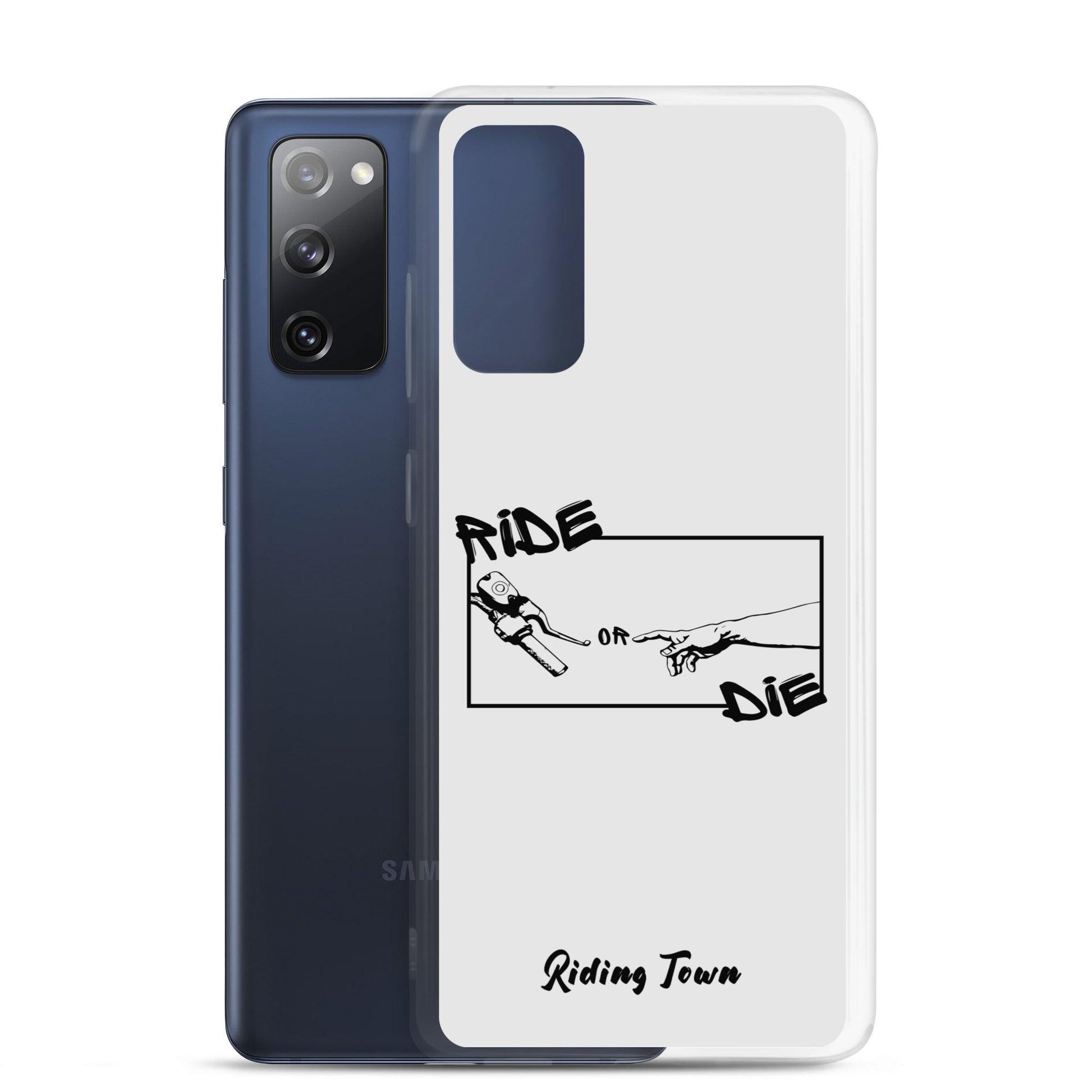 Coque Samsung® - SIXTINE - Blanche - Riding Town