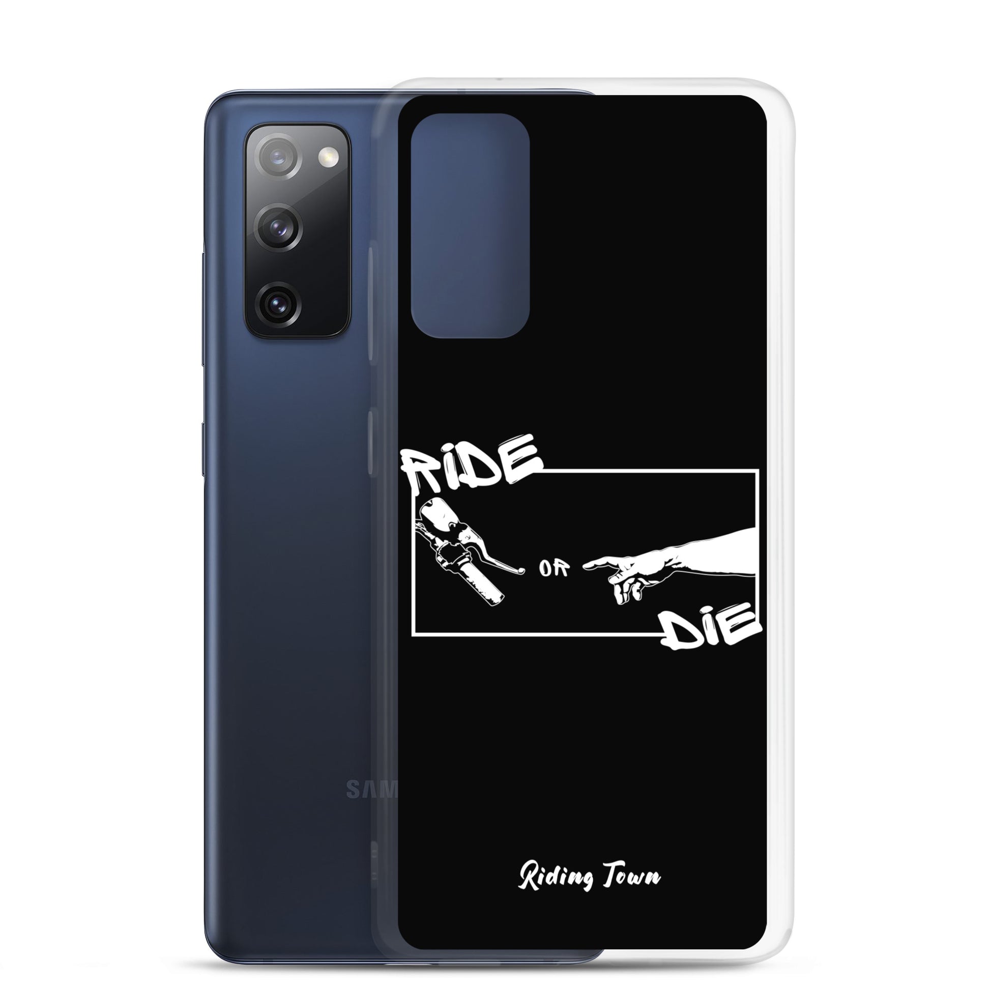 Coque Samsung® - SIXTINE - Noire - Riding Town