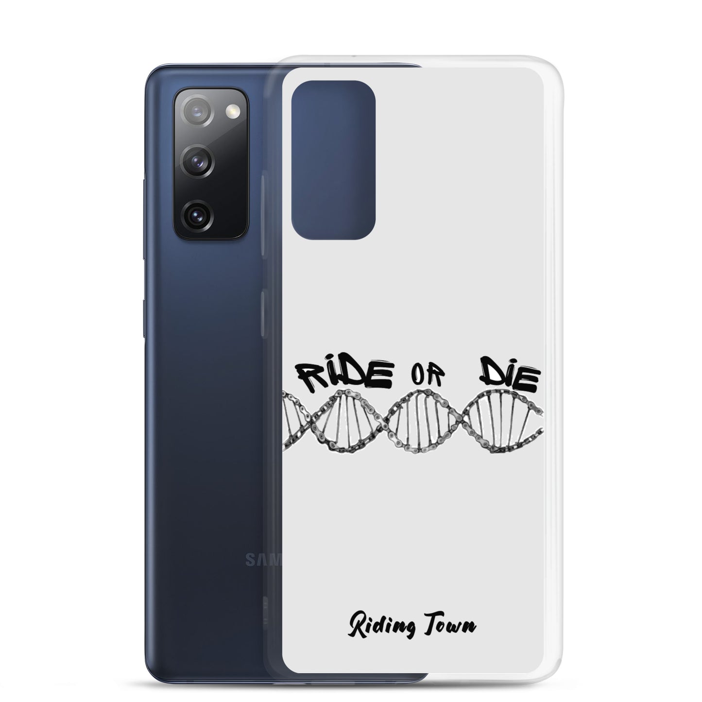 Coque Samsung® - ADN - Blanche - Riding Town