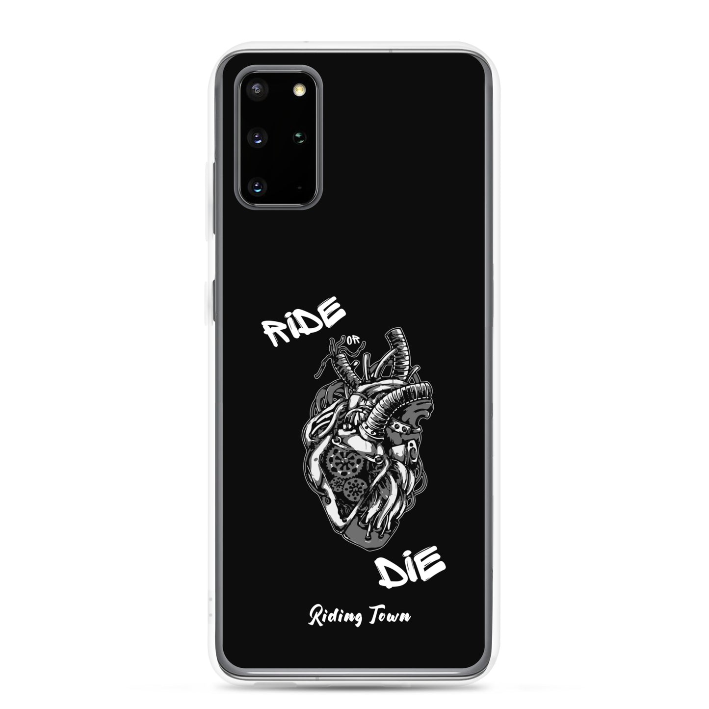 Coque Samsung® - MACHINEHEART - Noire - Riding Town