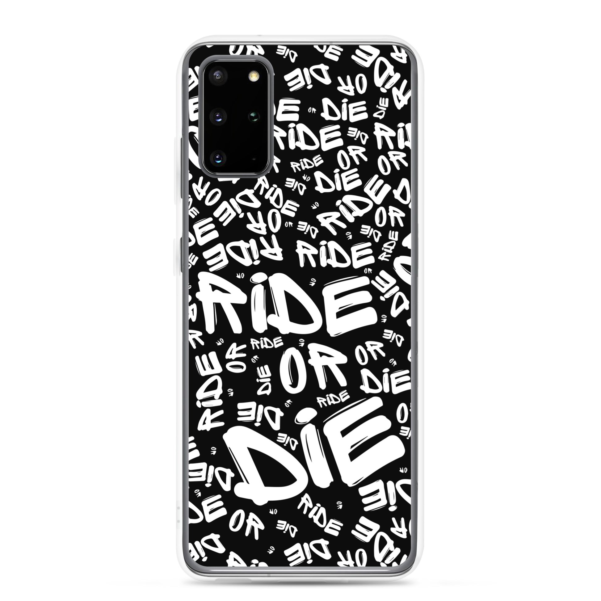 Coque Samsung® - RIDE OR DIE - Noire - Riding Town