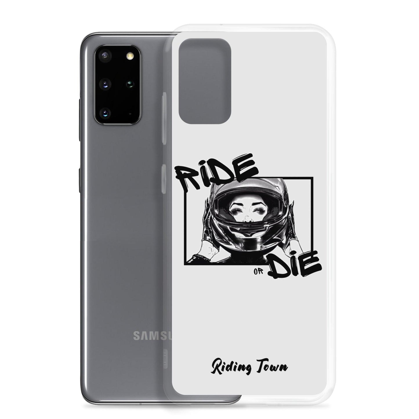 Coque Samsung® - FATALEYES - Blanche - Riding Town