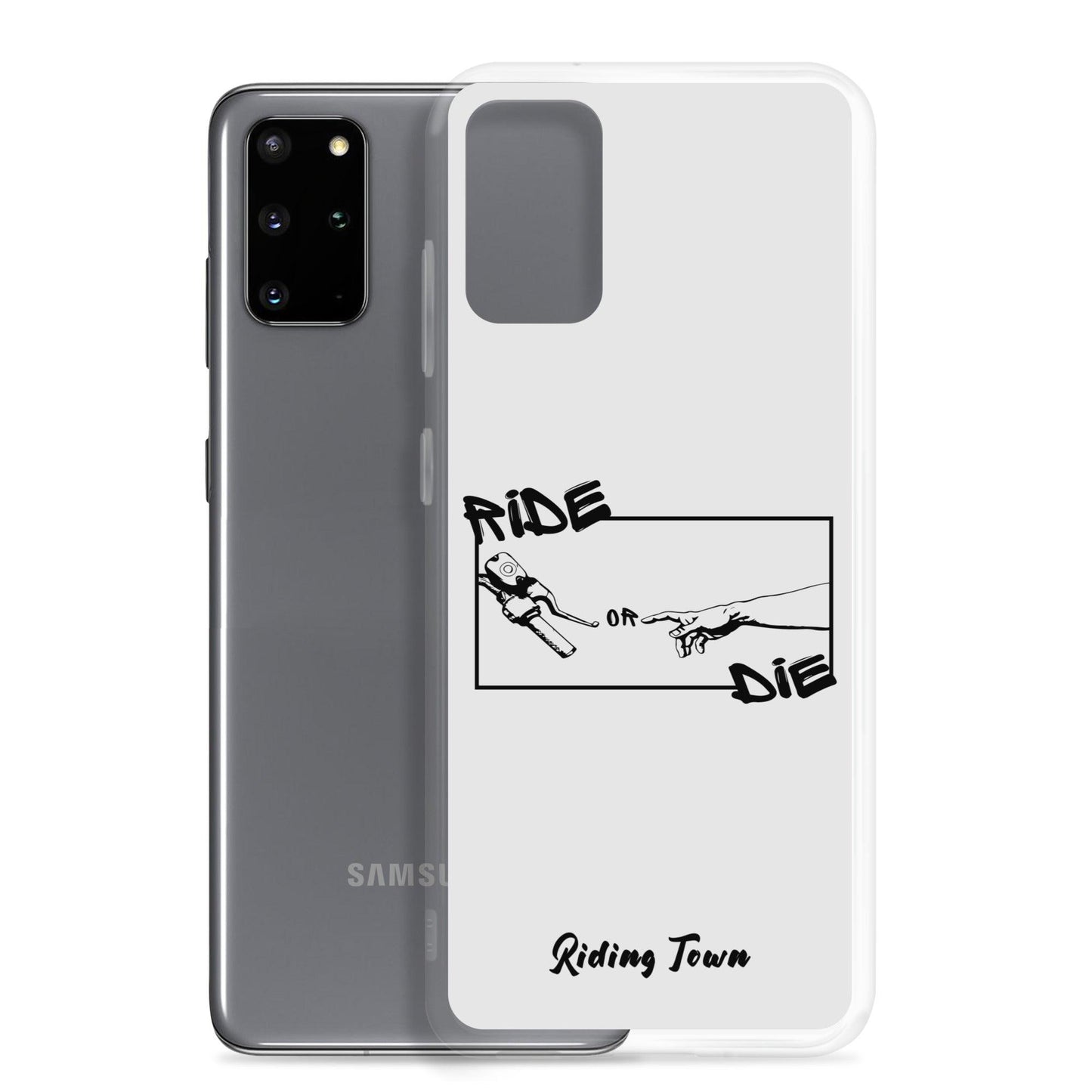 Coque Samsung® - SIXTINE - Blanche - Riding Town