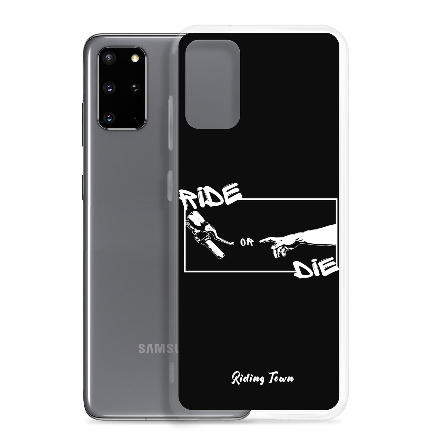 Coque Samsung® - SIXTINE - Noire - Riding Town