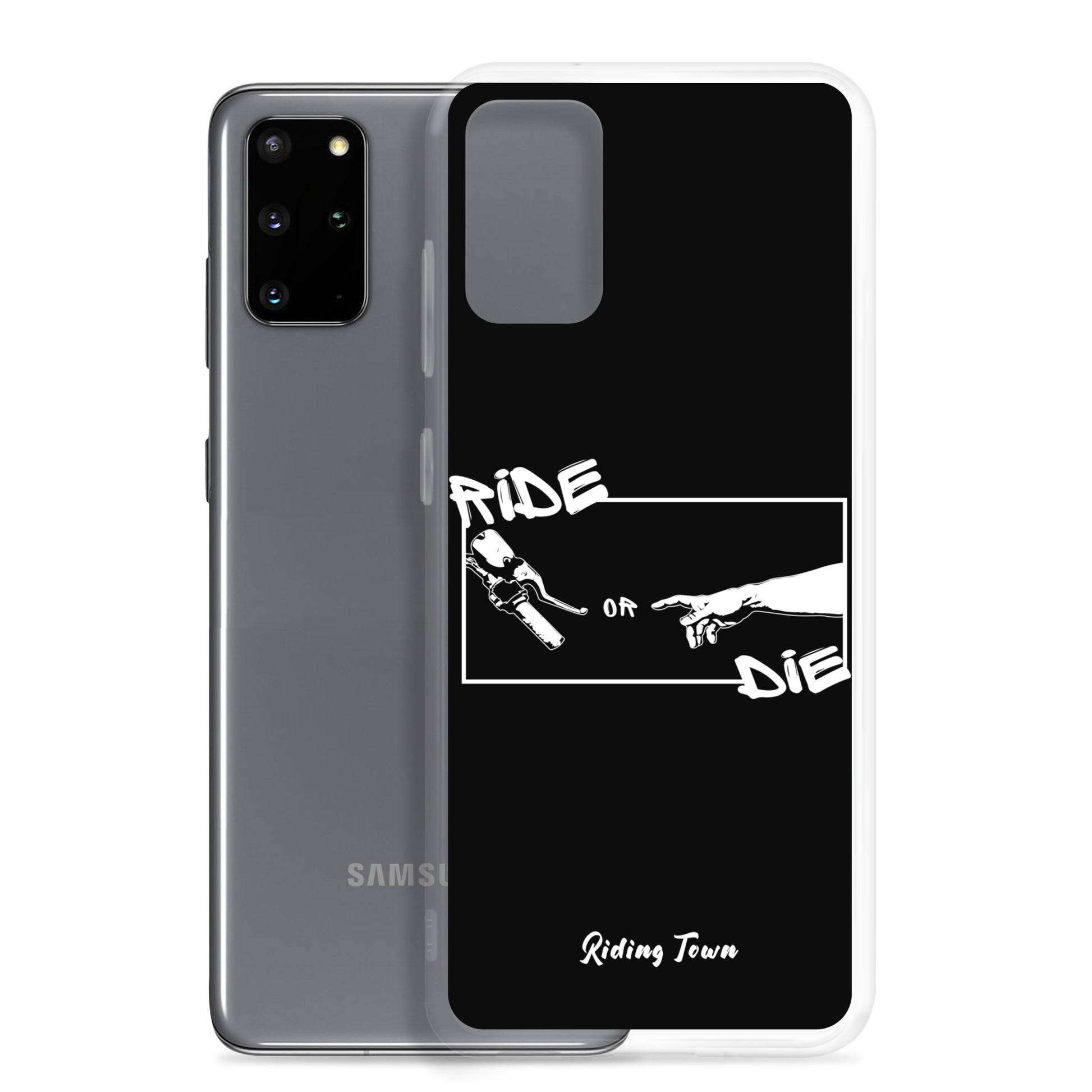 Coque Samsung® - SIXTINE - Noire - Riding Town