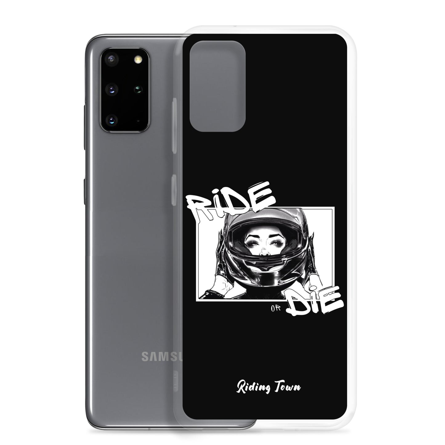 Coque Samsung® - FATALEYES - Noire - Riding Town