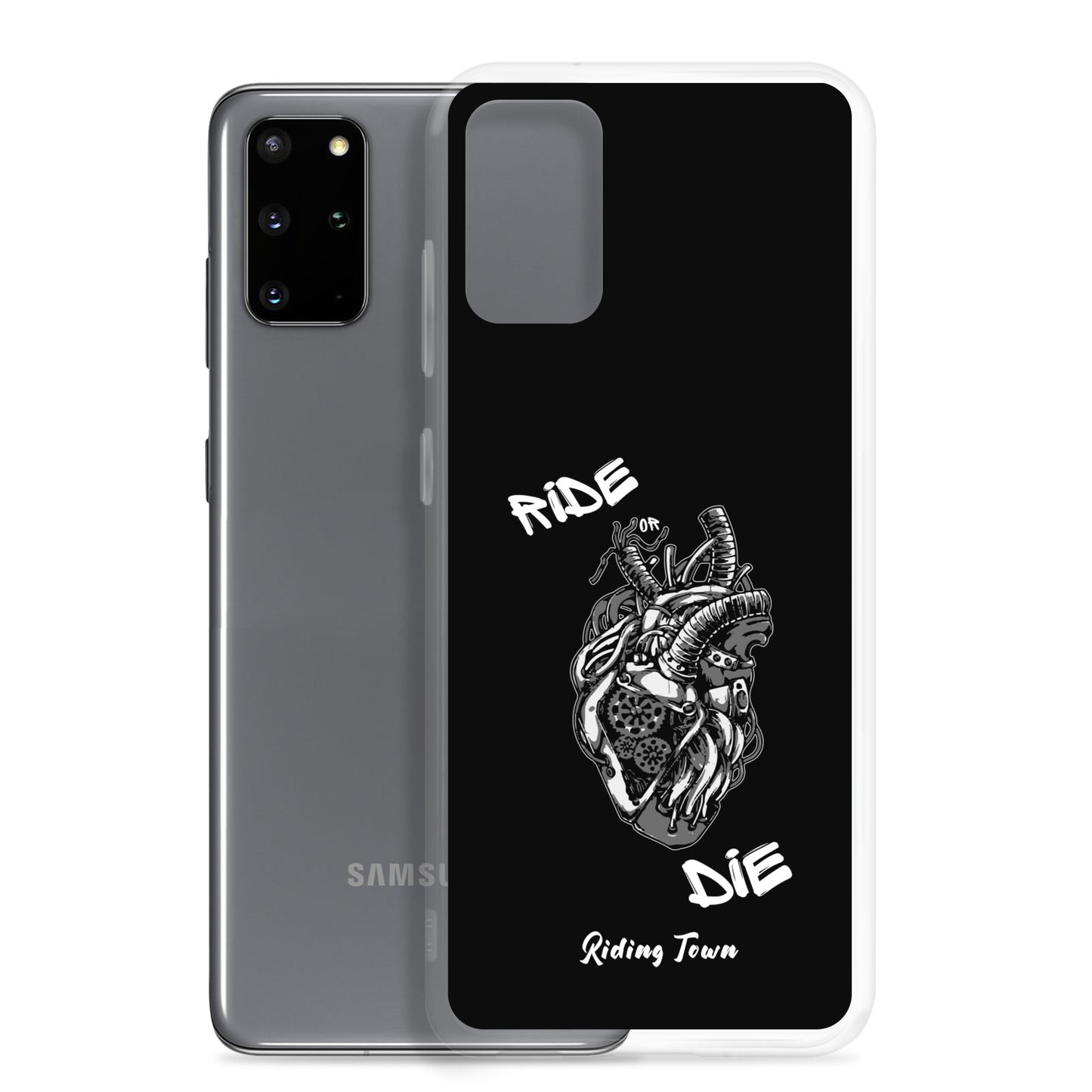 Coque Samsung® - MACHINEHEART - Noire - Riding Town