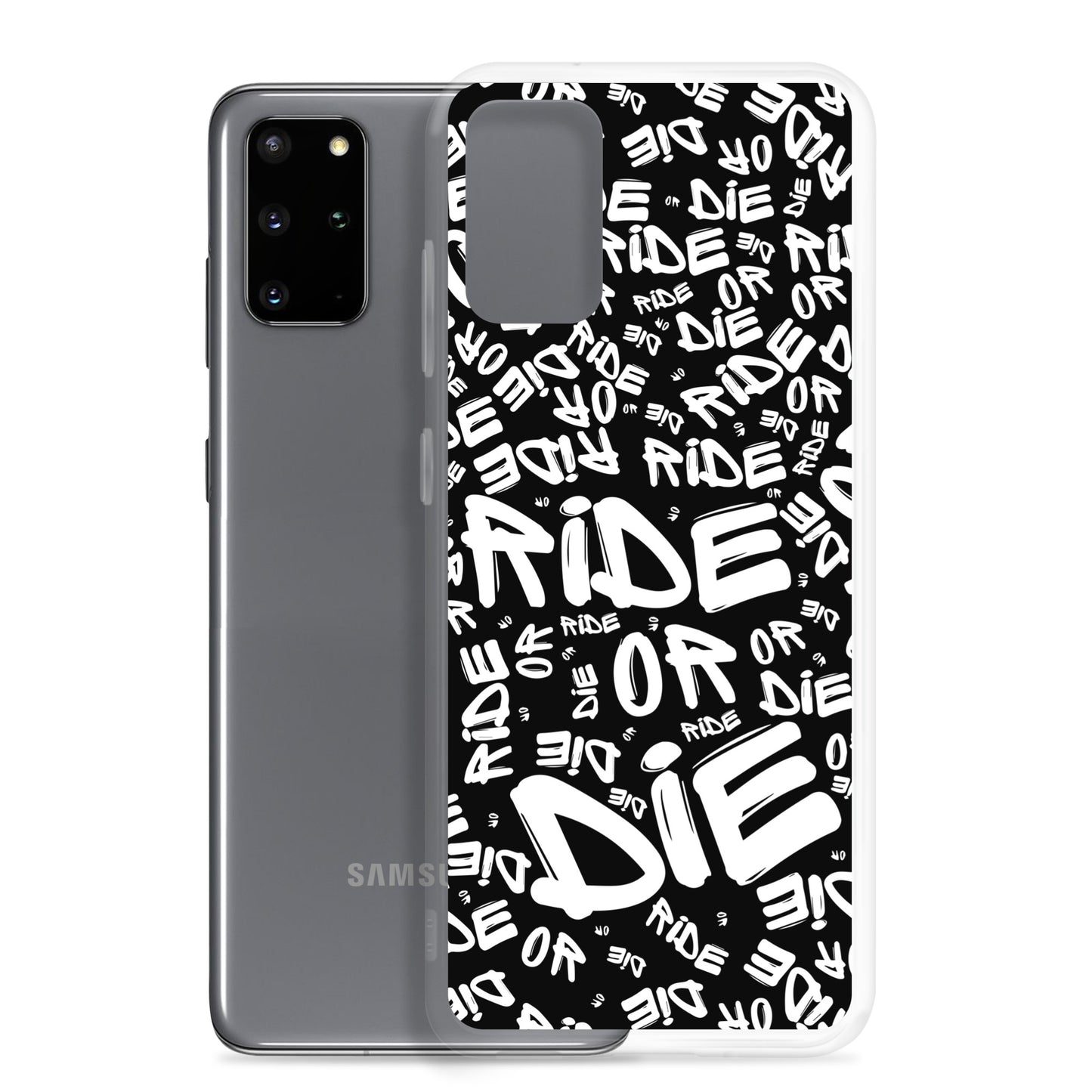 Coque Samsung® - RIDE OR DIE - Noire - Riding Town