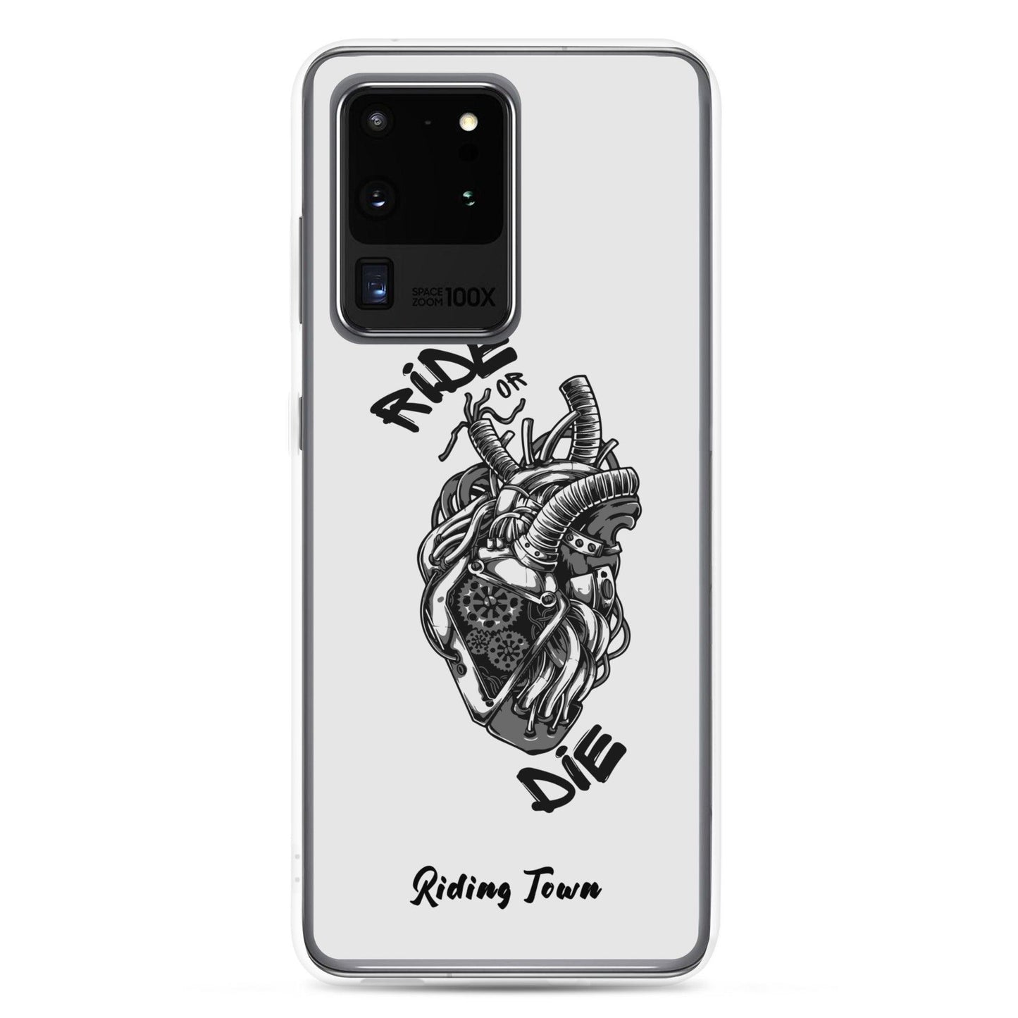 Coque Samsung® - MACHINEHEART - Blanche - Riding Town