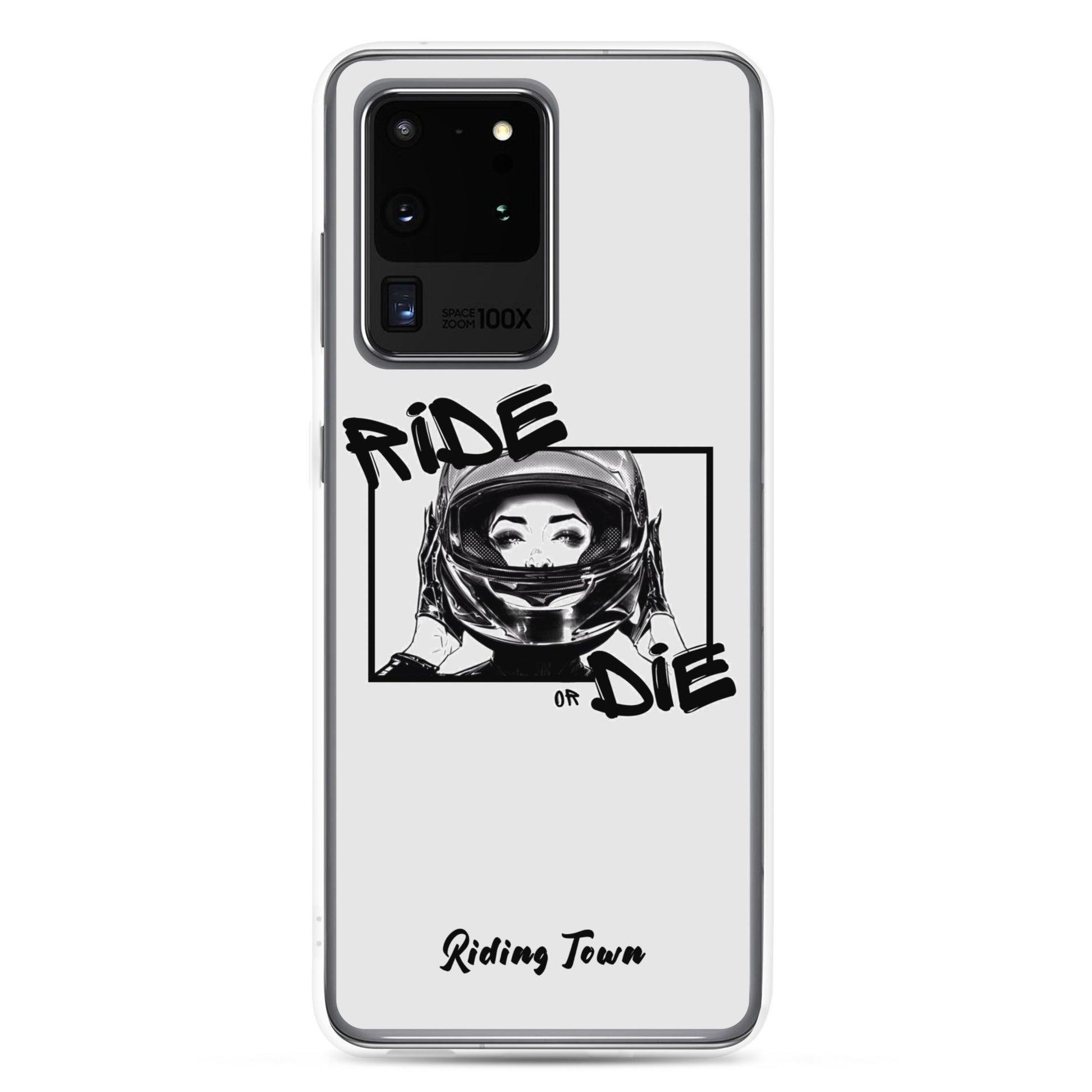 Coque Samsung® - FATALEYES - Blanche - Riding Town