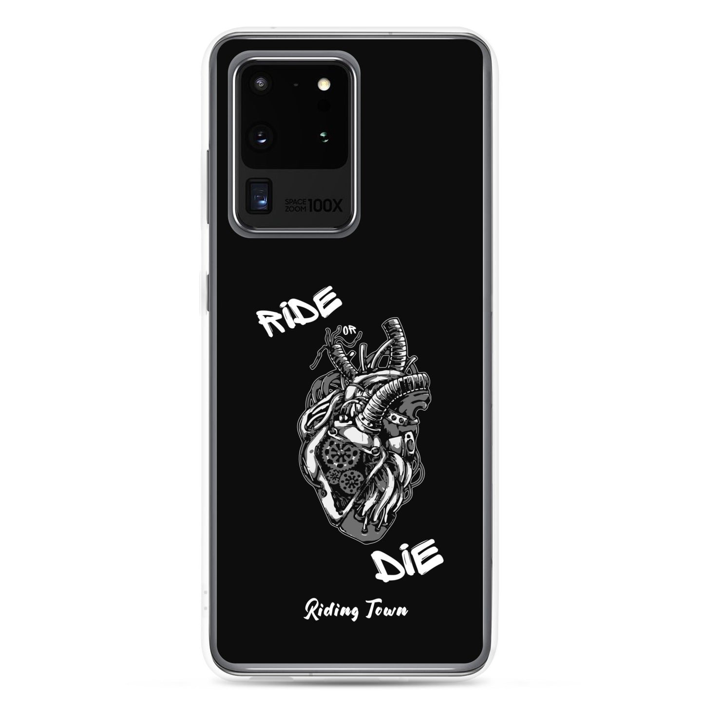 Coque Samsung® - MACHINEHEART - Noire - Riding Town