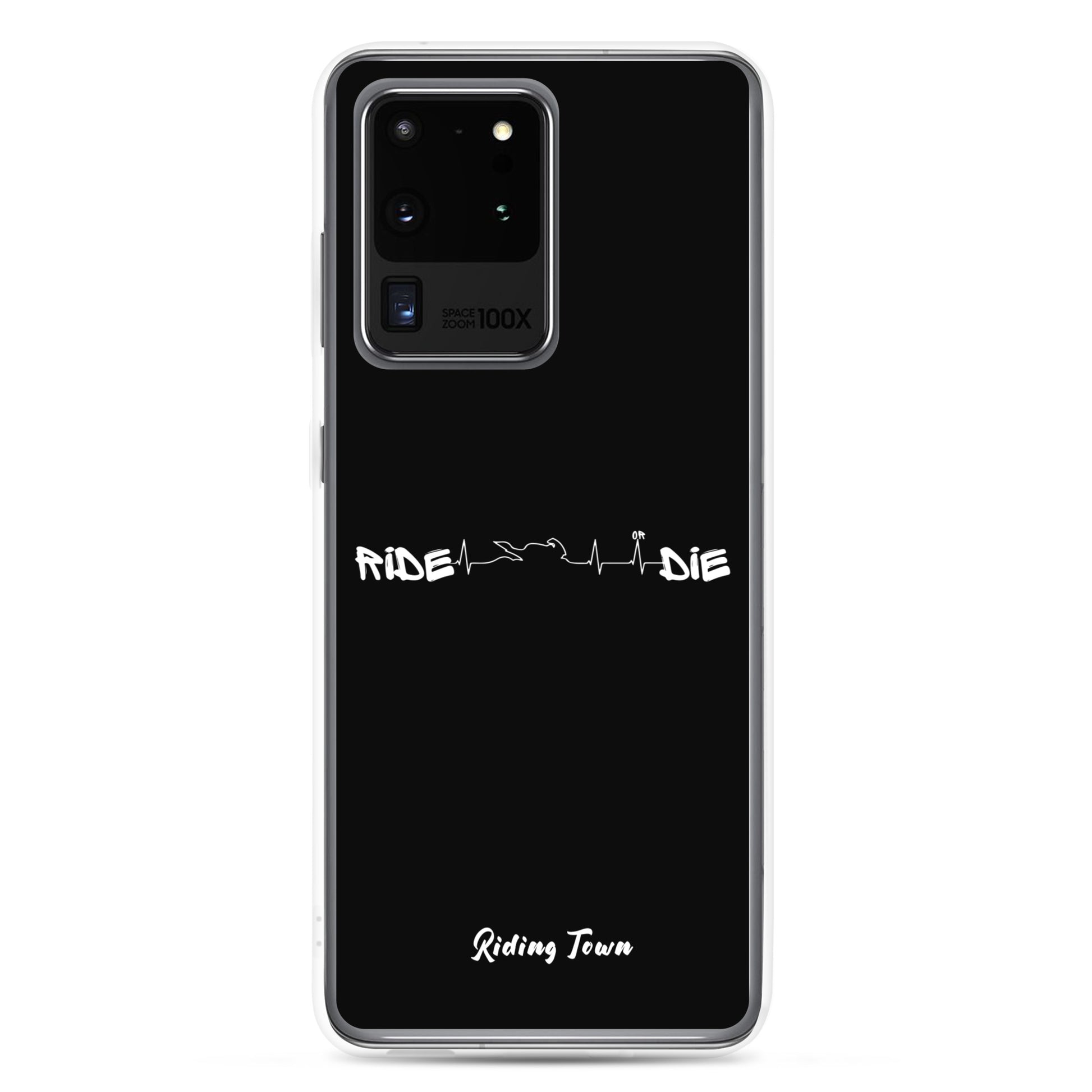 Coque Samsung® - HEARTBEAT - Noire - Riding Town