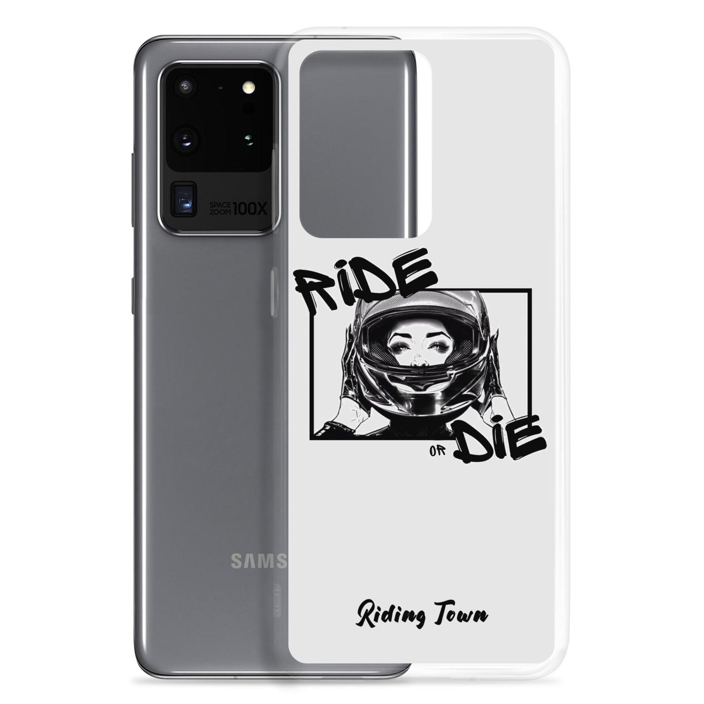 Coque Samsung® - FATALEYES - Blanche - Riding Town