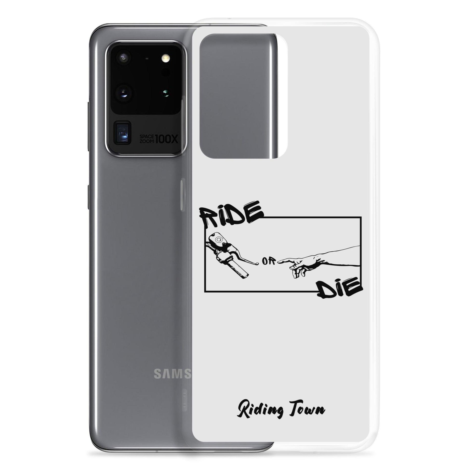 Coque Samsung® - SIXTINE - Blanche - Riding Town