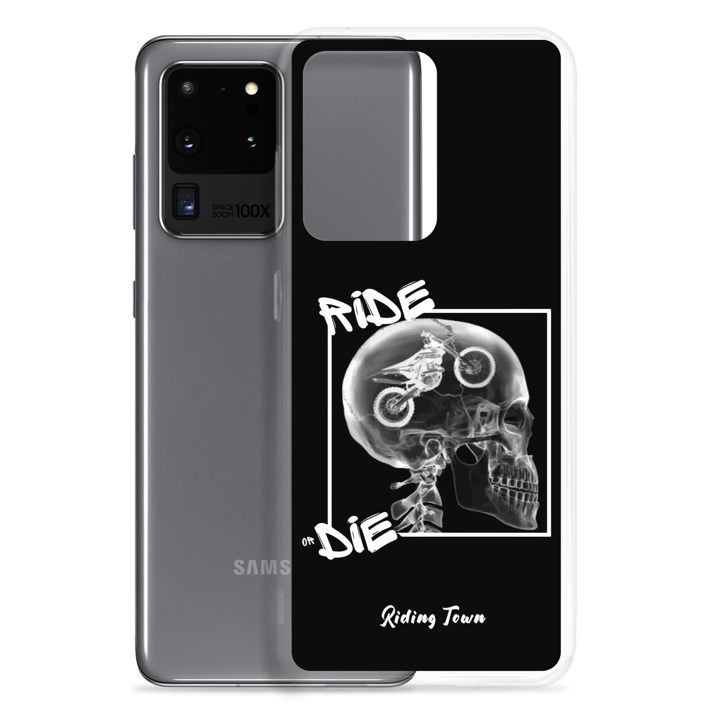 Coque Samsung® - RADIO - Noire - Riding Town