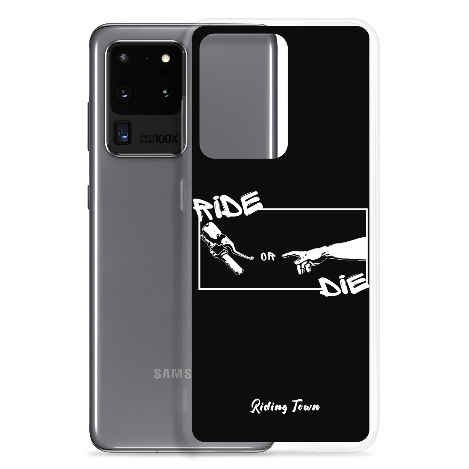 Coque Samsung® - SIXTINE - Noire - Riding Town