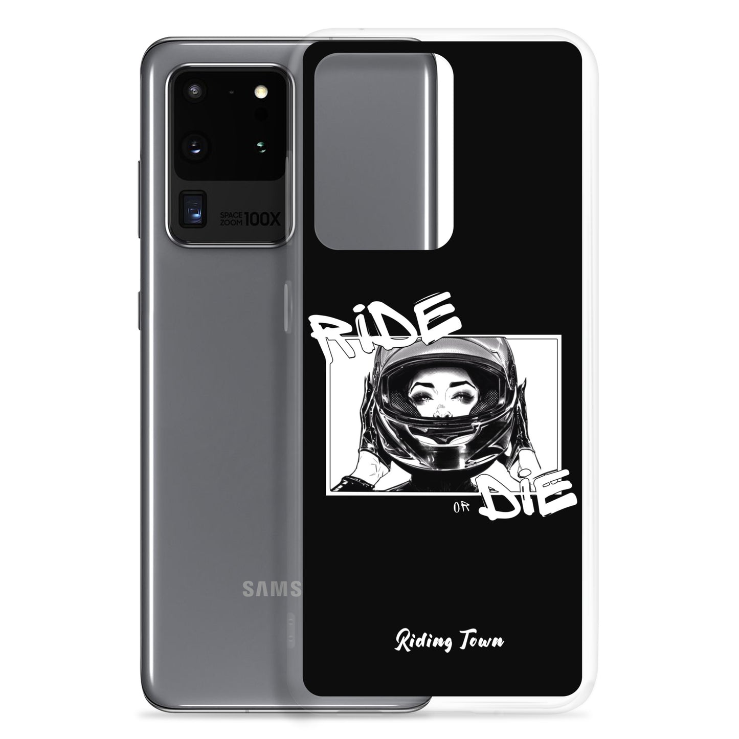 Coque Samsung® - FATALEYES - Noire - Riding Town