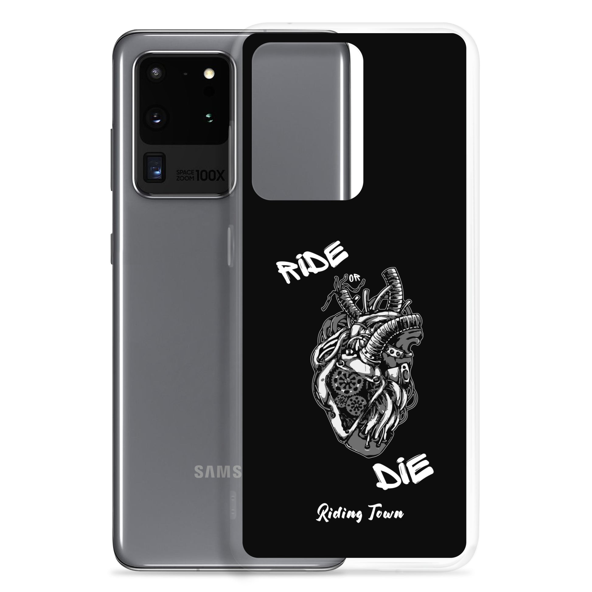 Coque Samsung® - MACHINEHEART - Noire - Riding Town