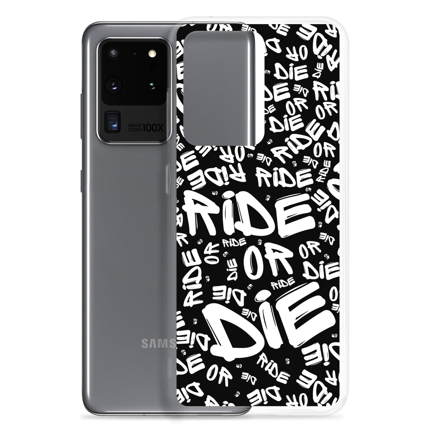 Coque Samsung® - RIDE OR DIE - Noire - Riding Town