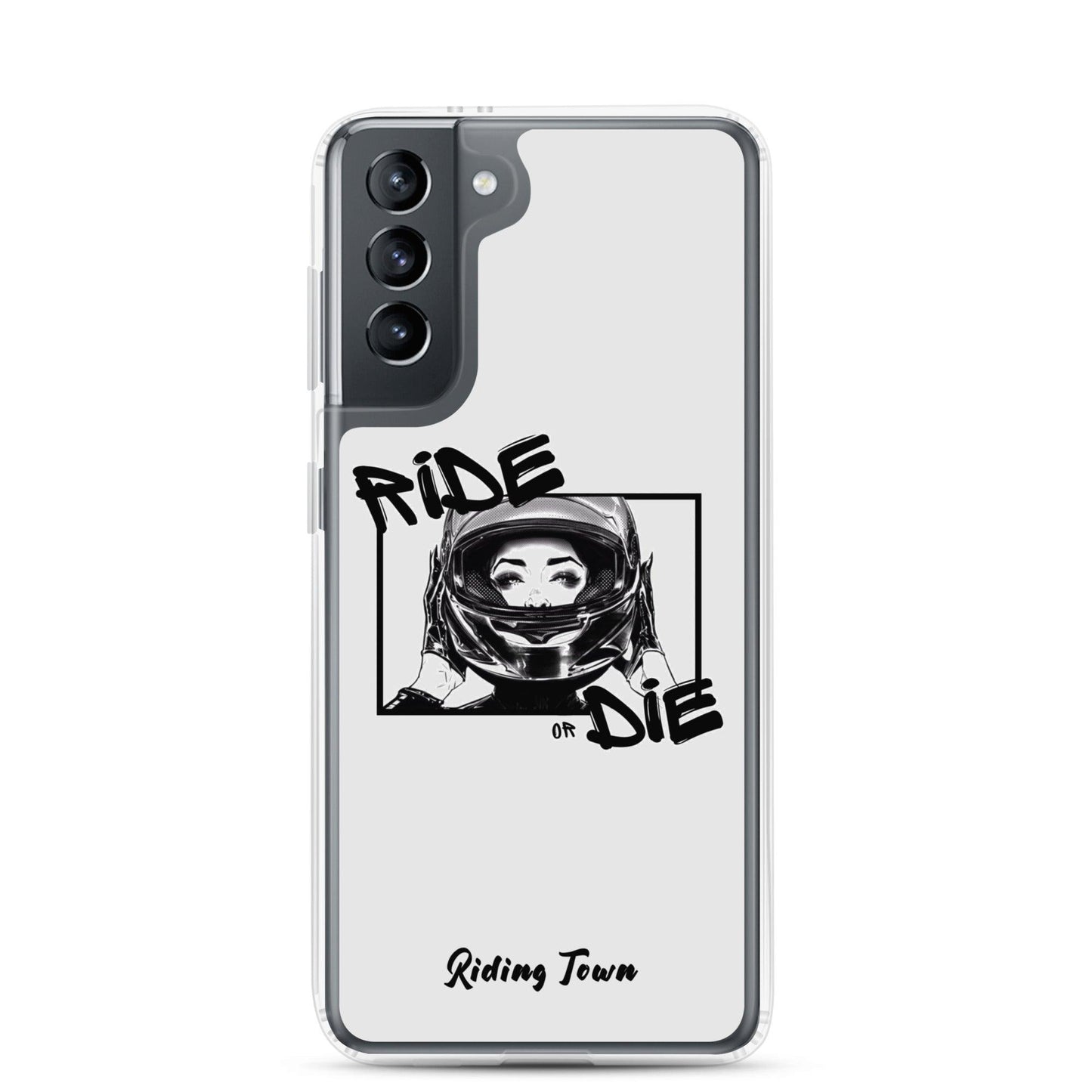 Coque Samsung® - FATALEYES - Blanche - Riding Town