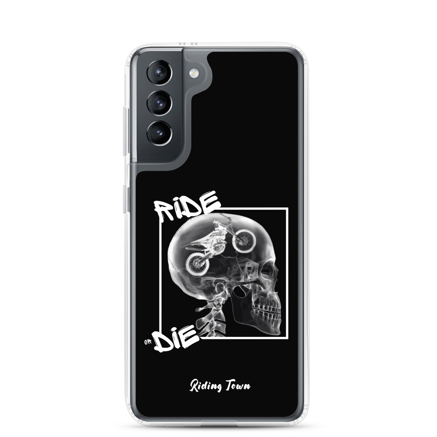 Coque Samsung® - RADIO - Noire - Riding Town