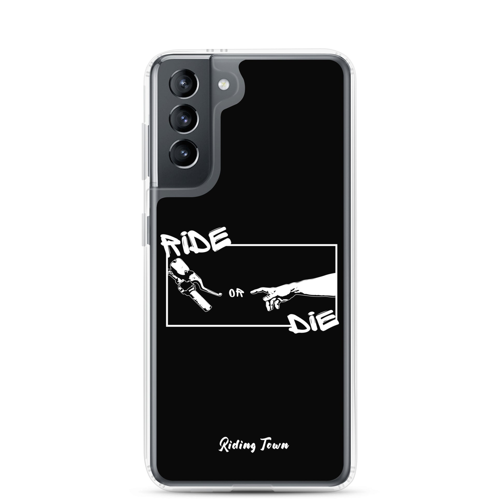 Coque Samsung® - SIXTINE - Noire - Riding Town