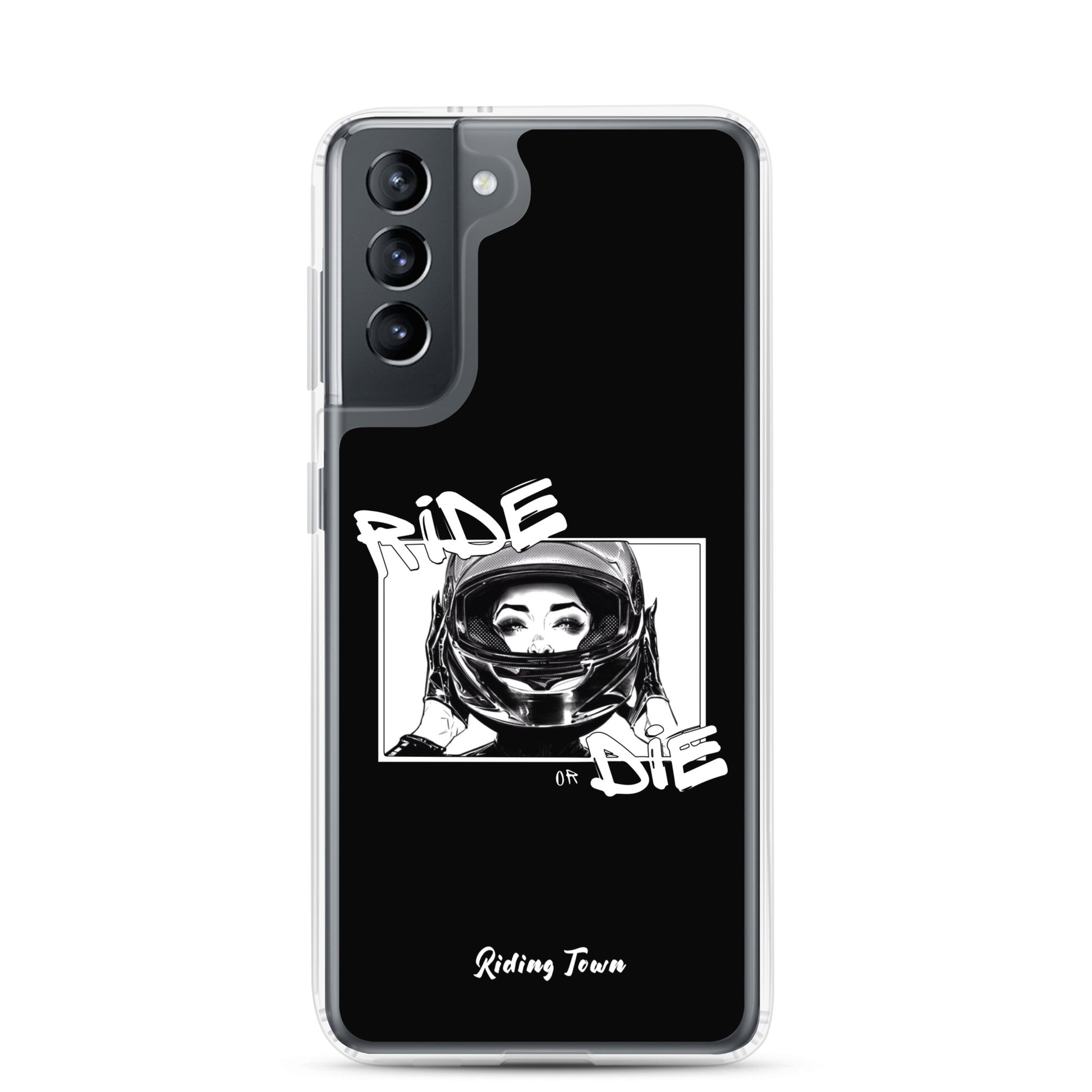 Coque Samsung® - FATALEYES - Noire - Riding Town