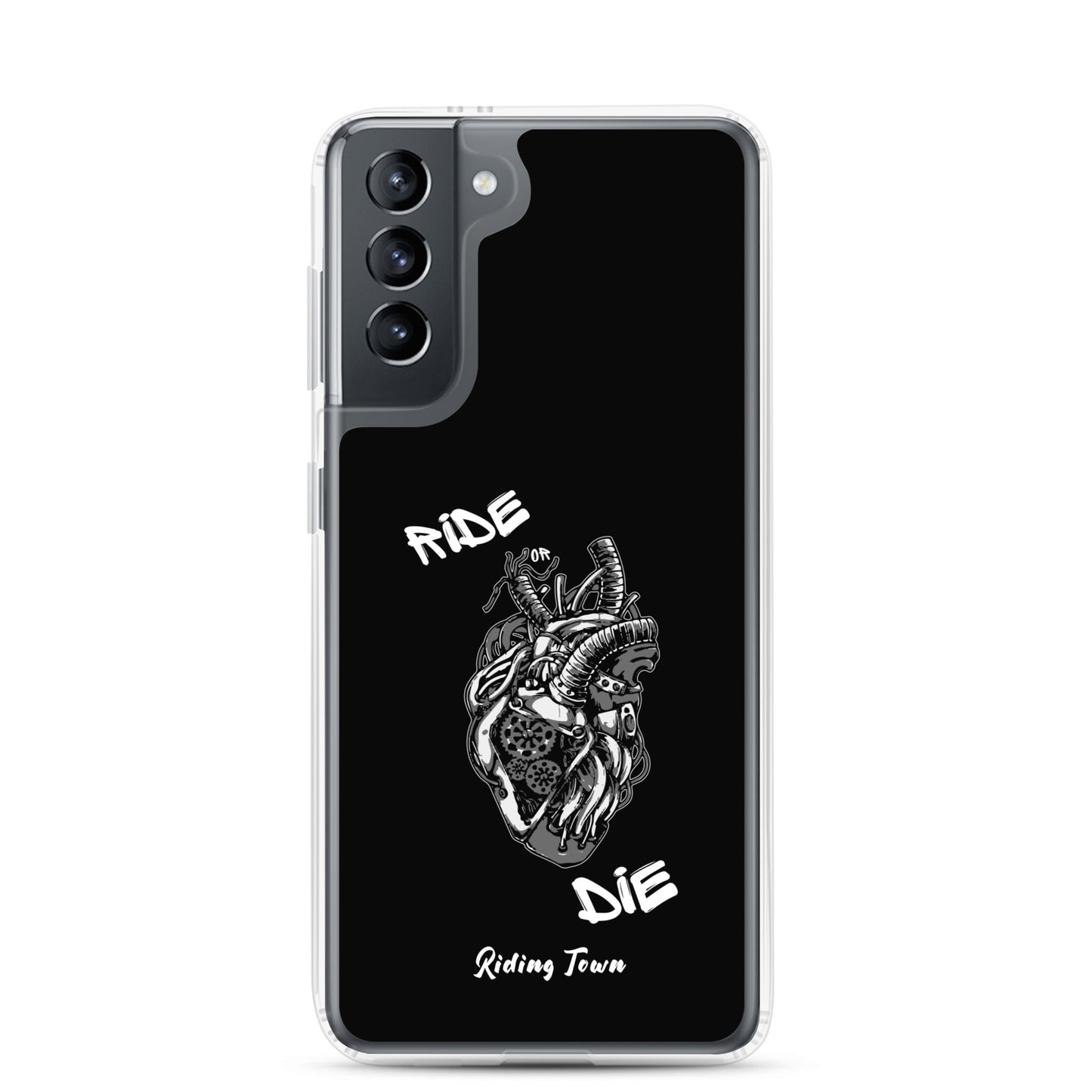 Coque Samsung® - MACHINEHEART - Noire - Riding Town