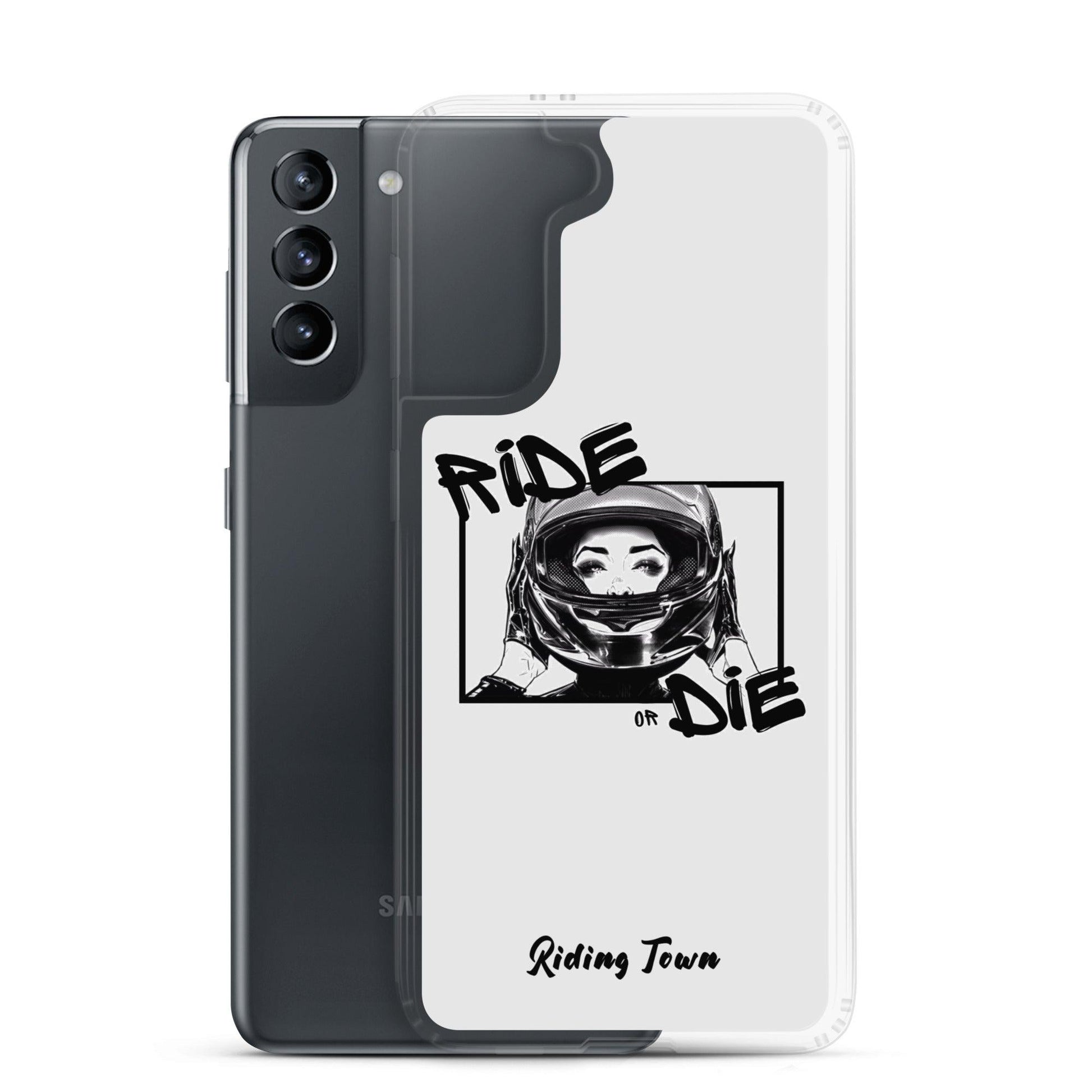 Coque Samsung® - FATALEYES - Blanche - Riding Town