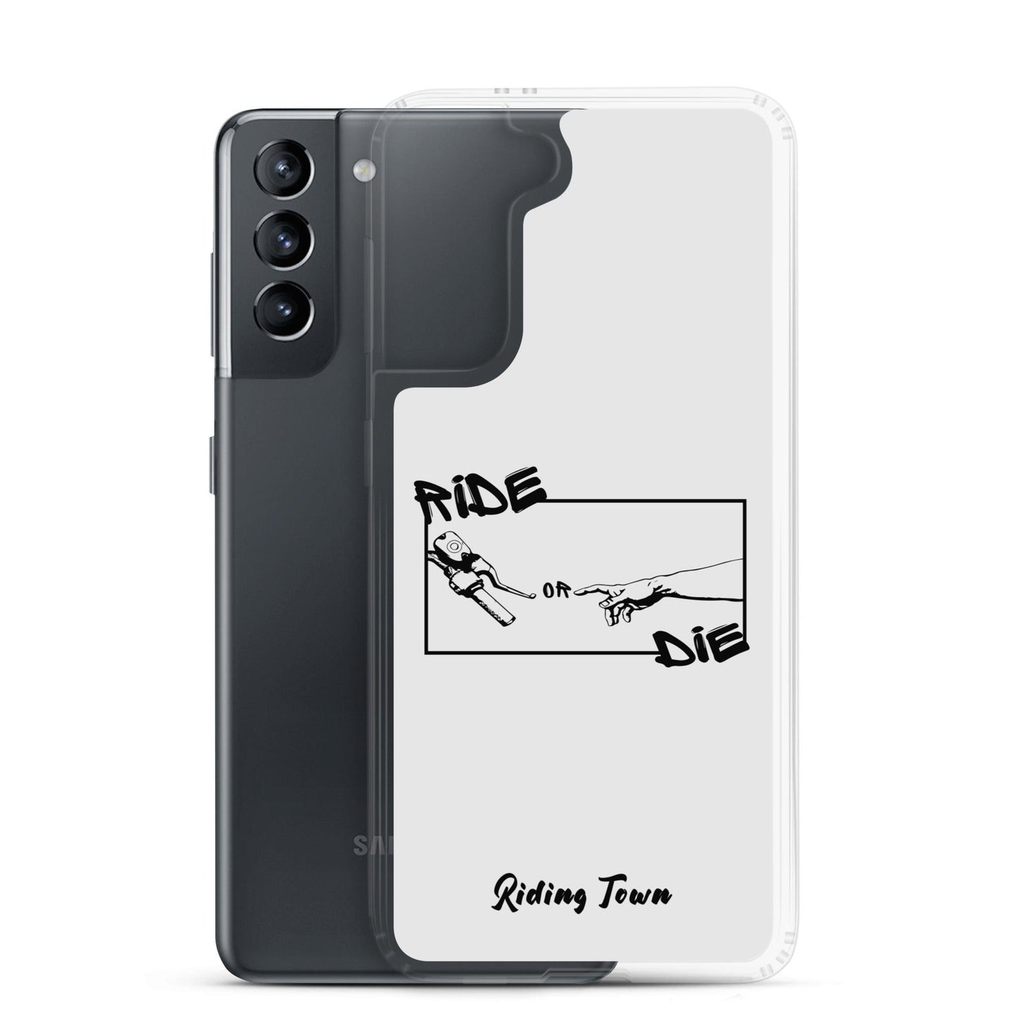 Coque Samsung® - SIXTINE - Blanche - Riding Town