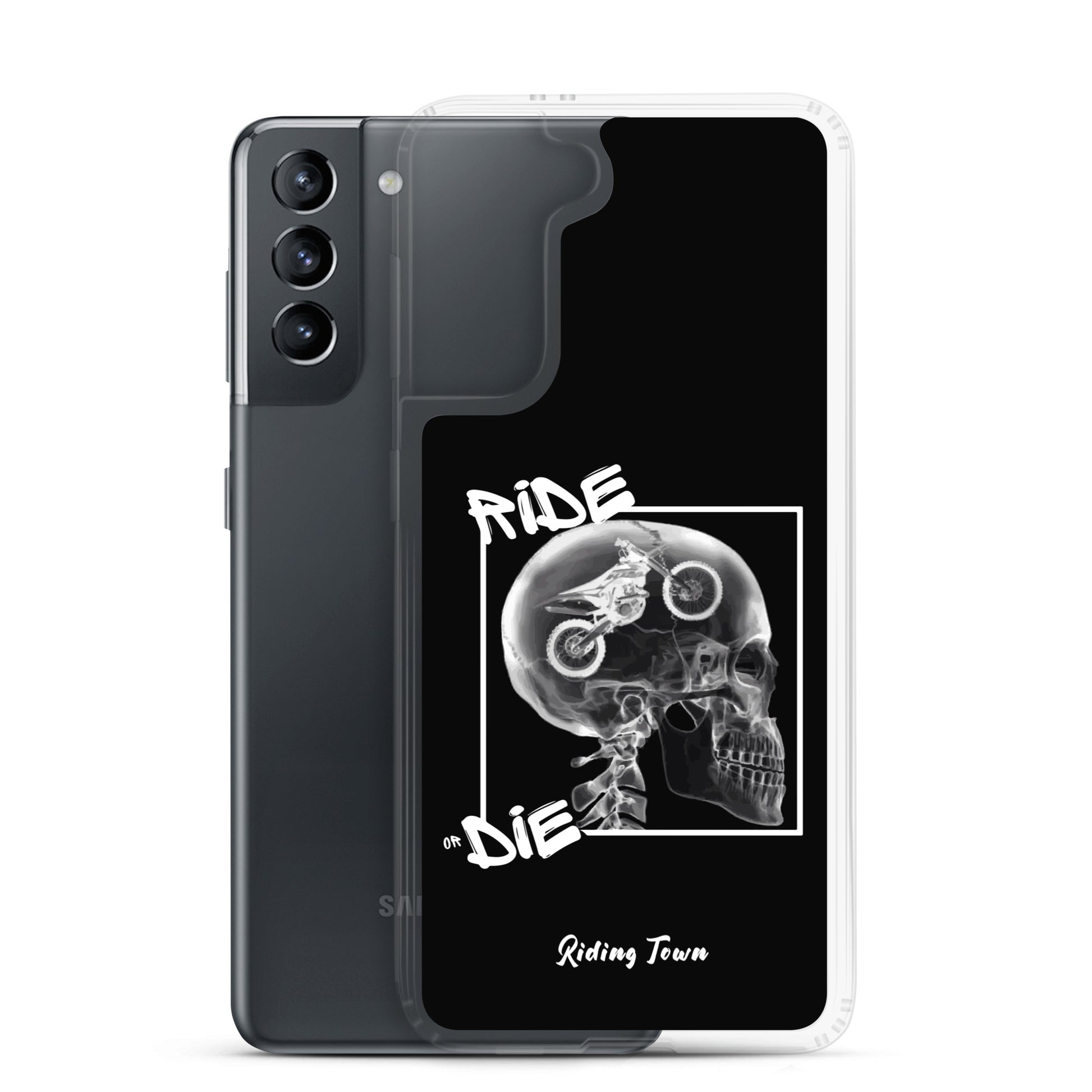 Coque Samsung® - RADIO - Noire - Riding Town