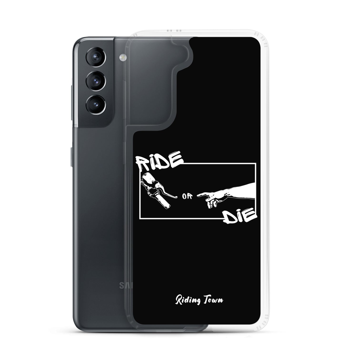 Coque Samsung® - SIXTINE - Noire - Riding Town